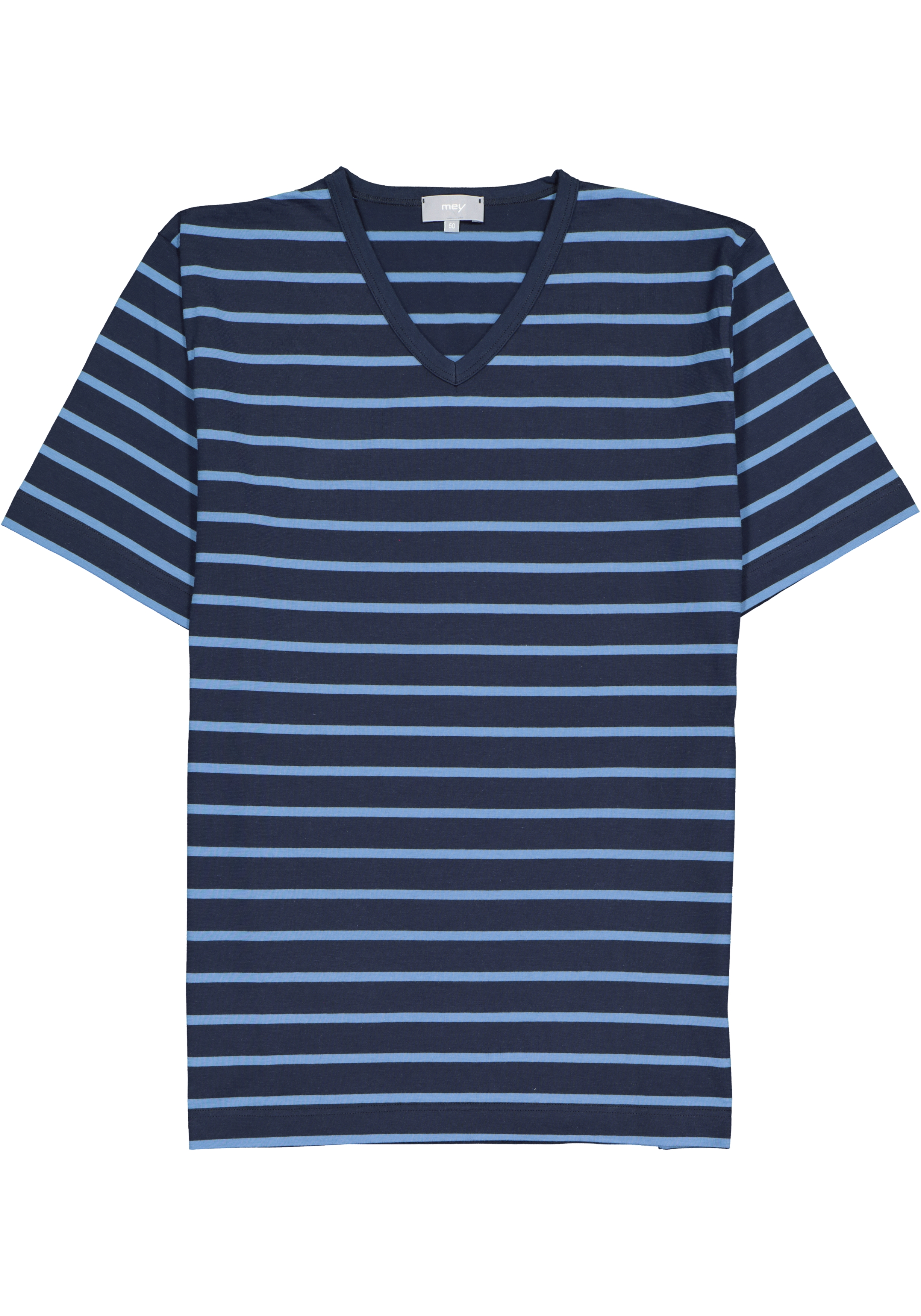 Mey heren shortama Stratford, blauw gestreept