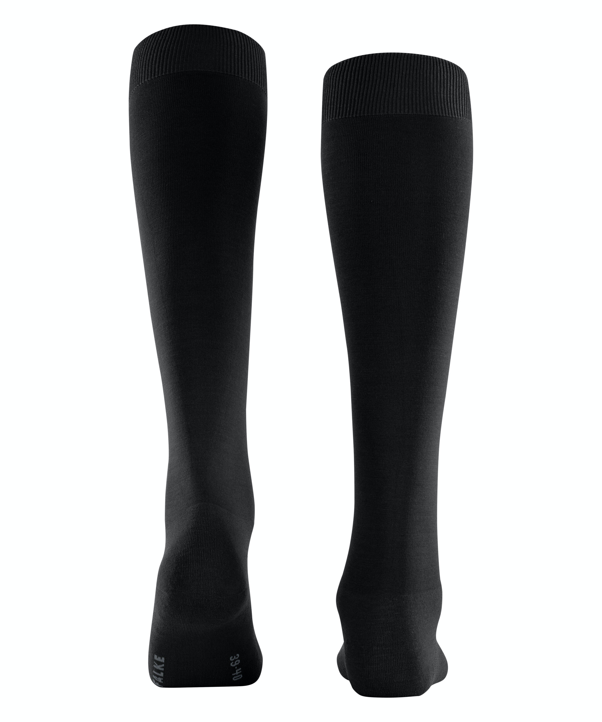 FALKE ClimaWool dames kniekousen, zwart (black)