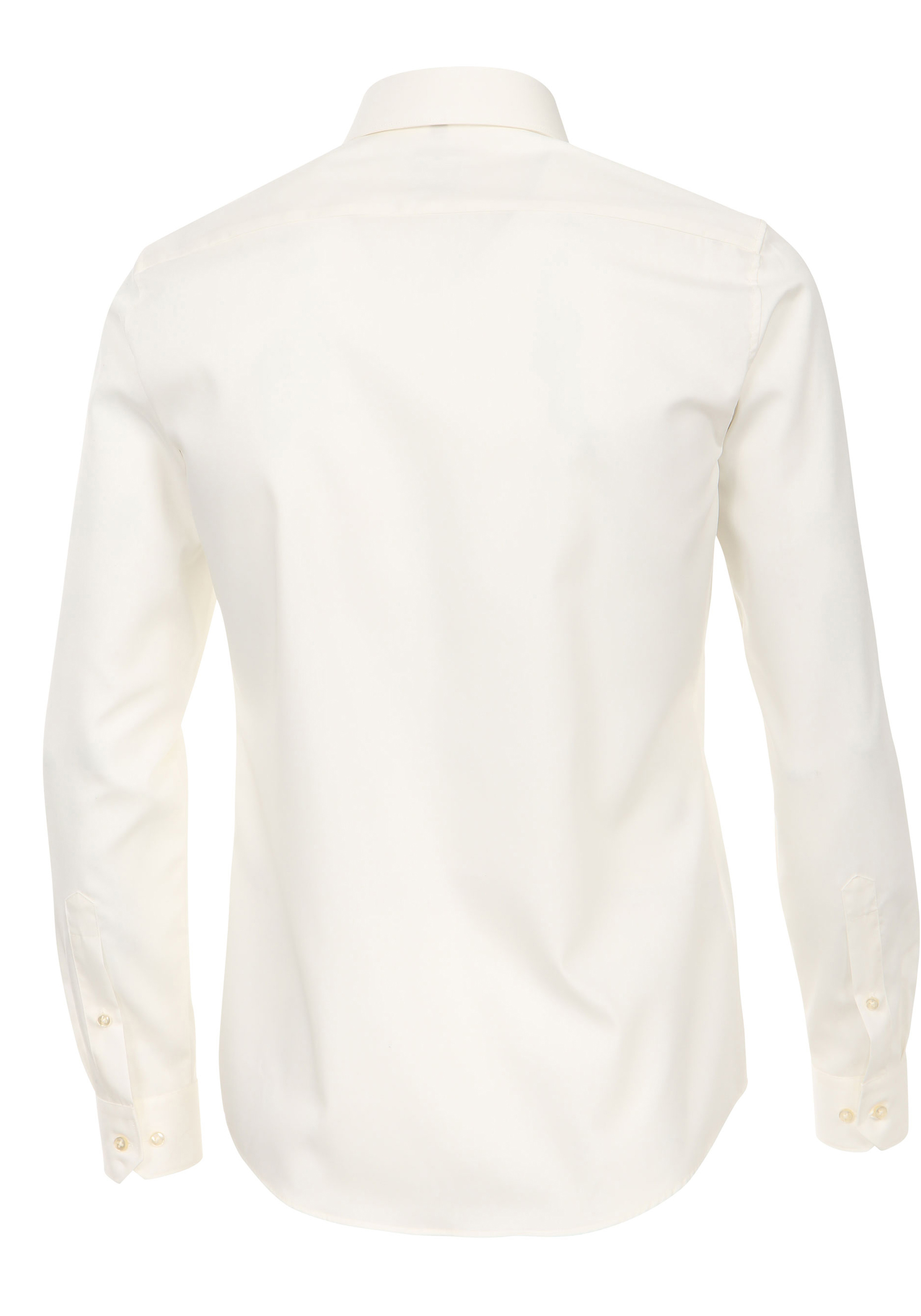 Redmond slim fit overhemd, beige