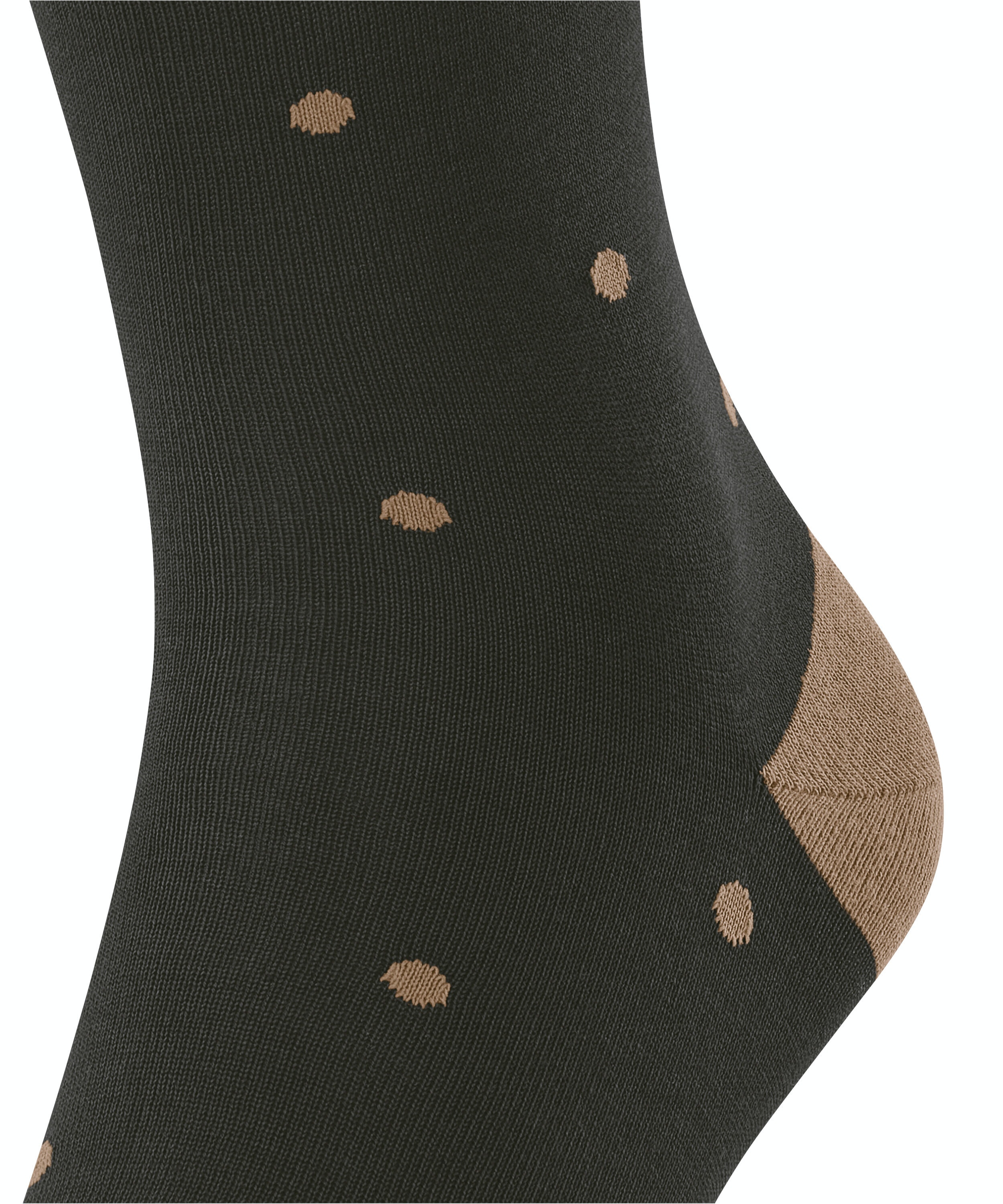 FALKE Dot herensokken, bruin (brown)