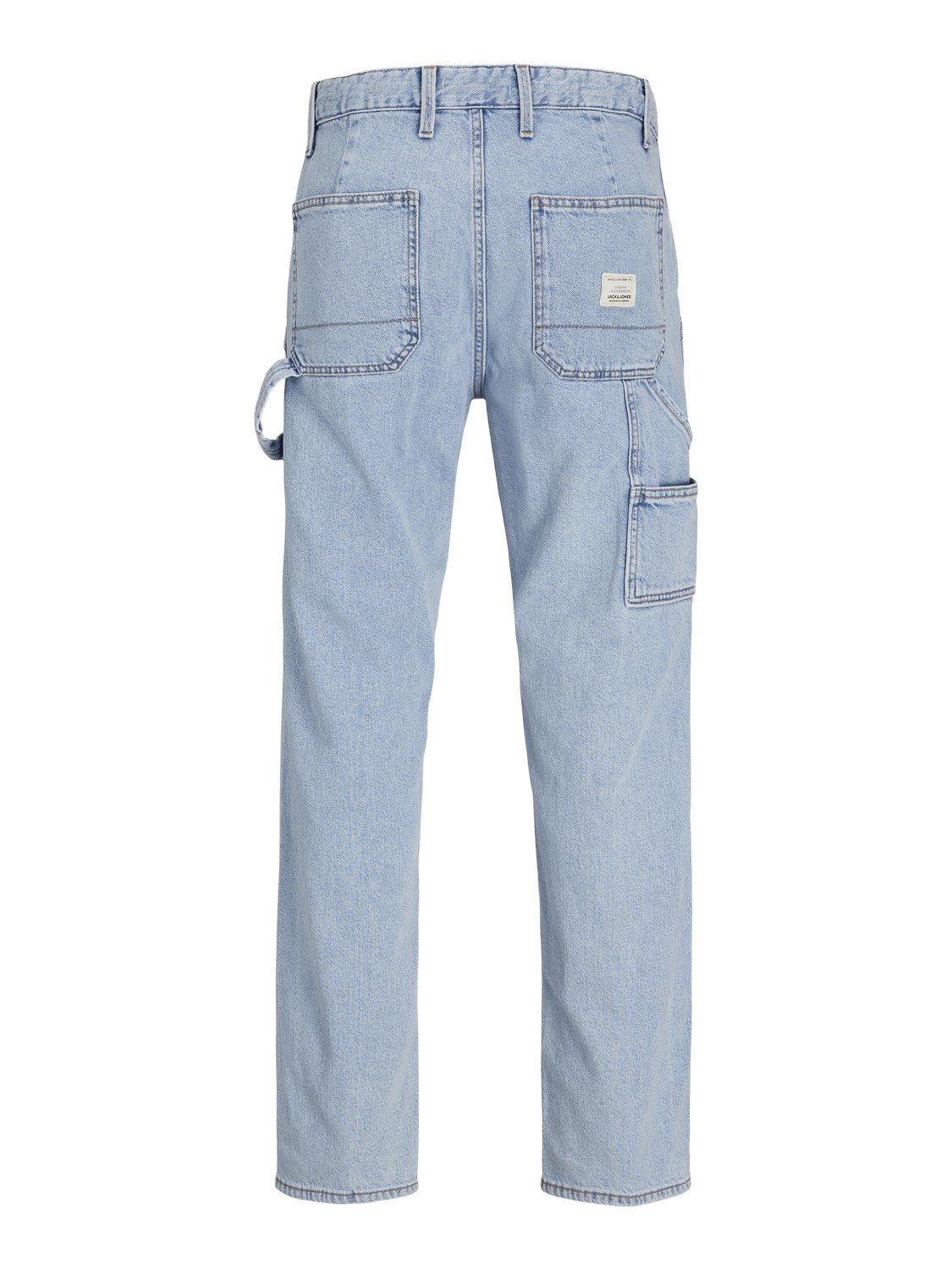 JACK & JONES Eddie Utility loose fit, heren jeans, denimblauw