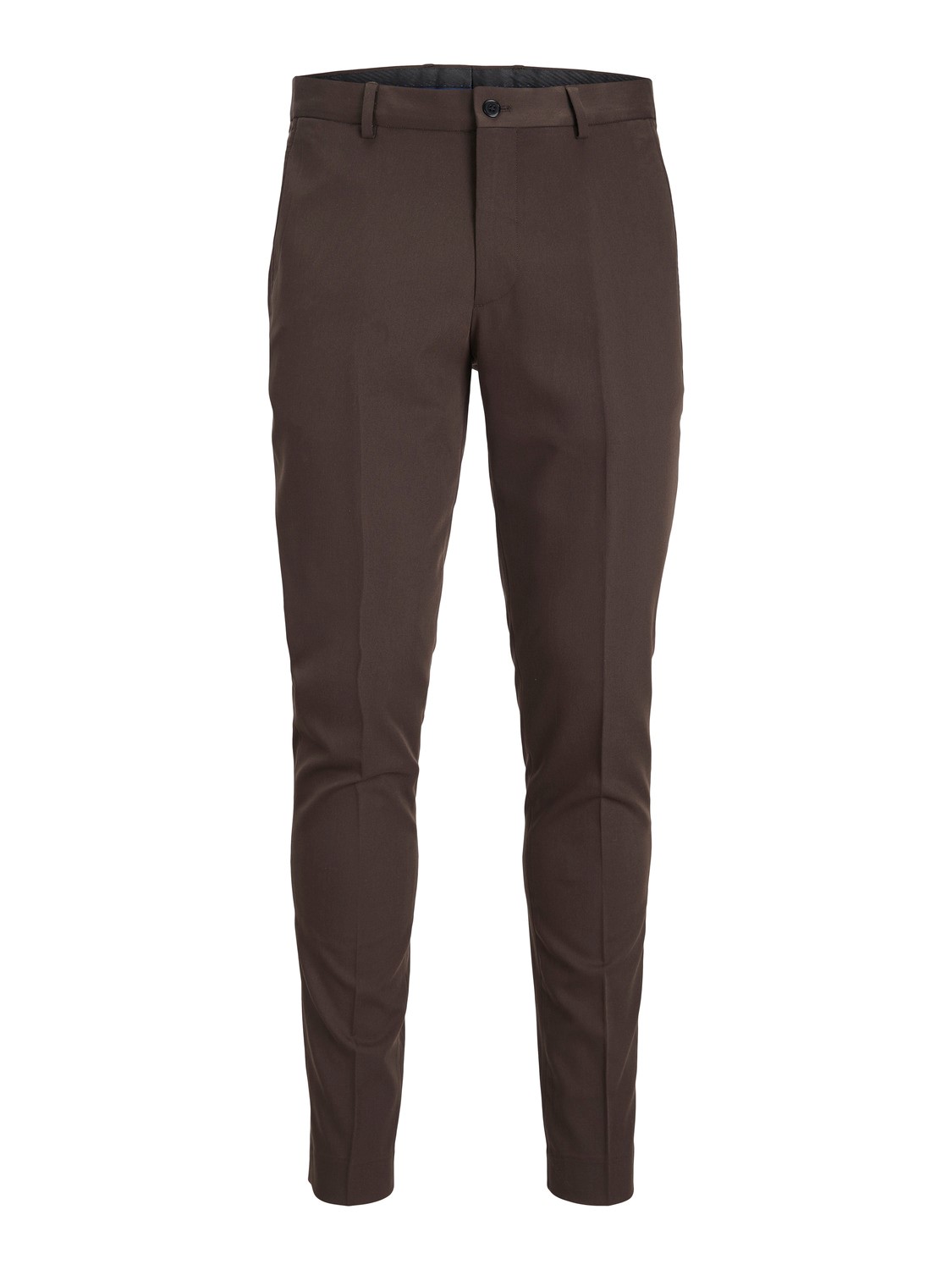 JACK & JONES Franco Trouser slim fit, heren pantalon, donkerbruin