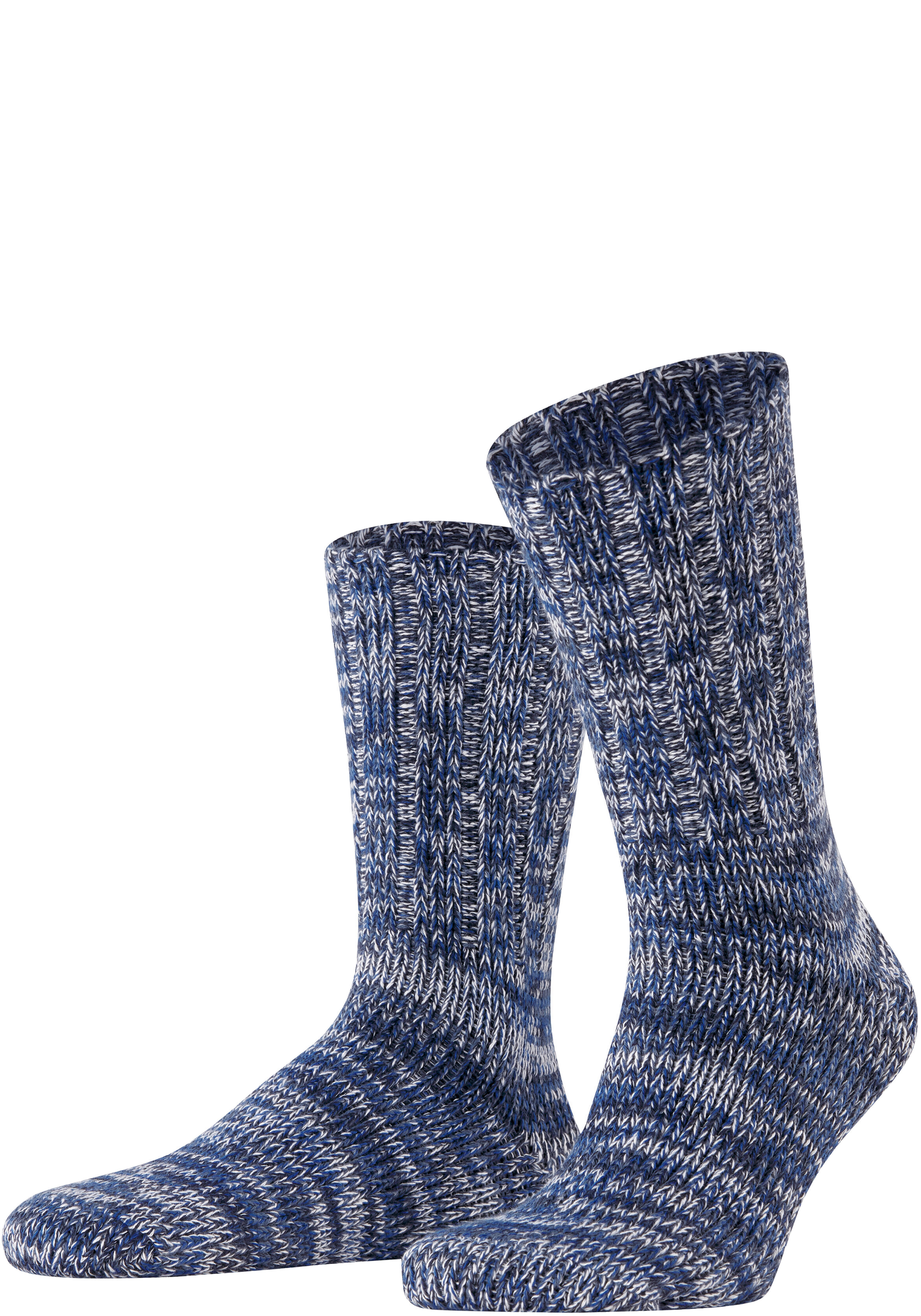 FALKE Brooklyn heren boot socks, blauw (dusty blue)