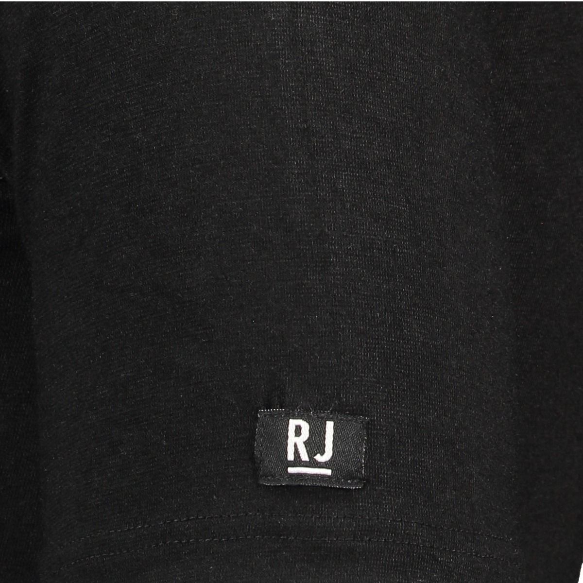 RJ Bodywear Thermo thermoshirt (1-pack), heren thermoshirt met opstaande boord, zwart