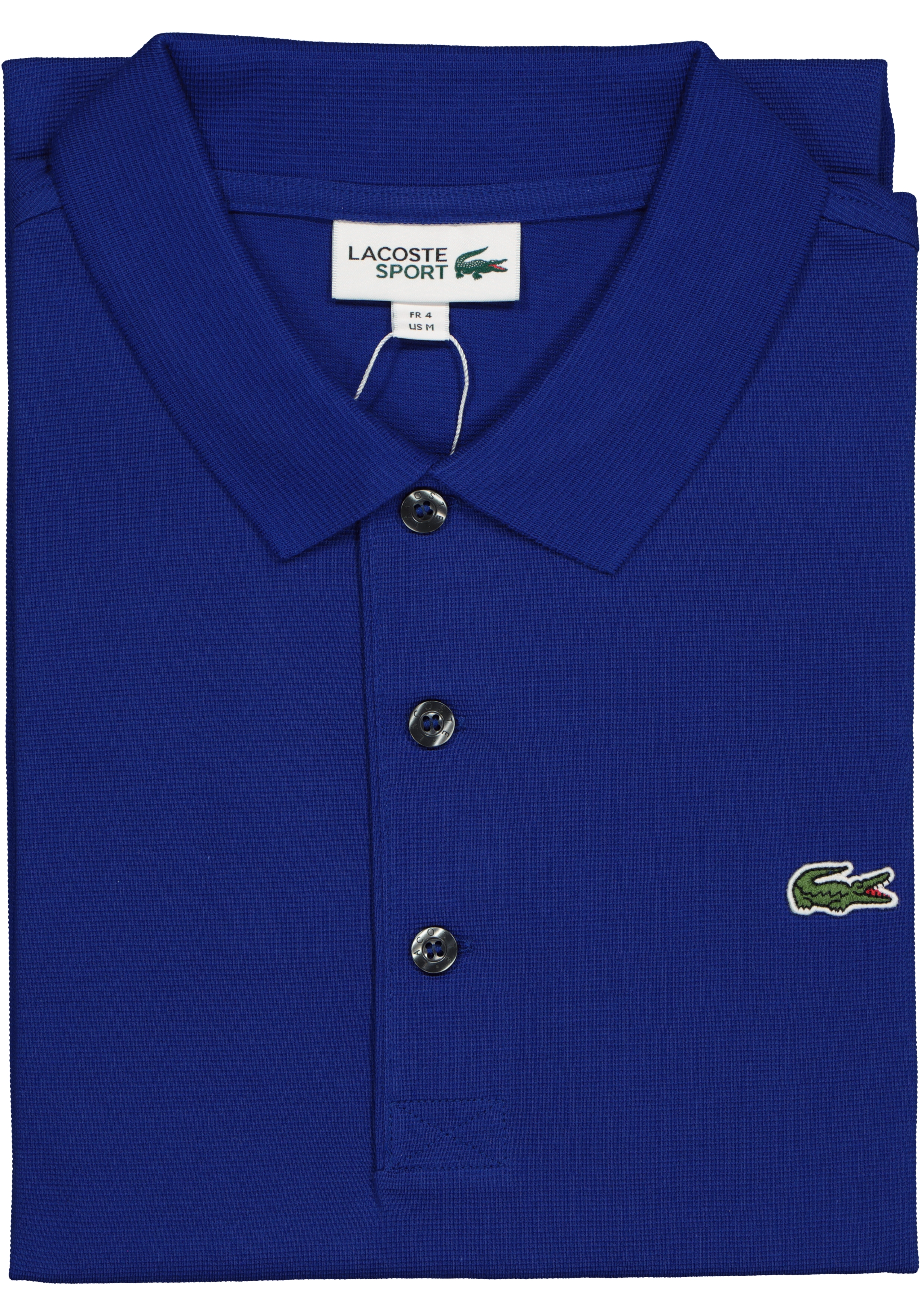 Lacoste Sport polo regular fit stretch, kosmisch blauw