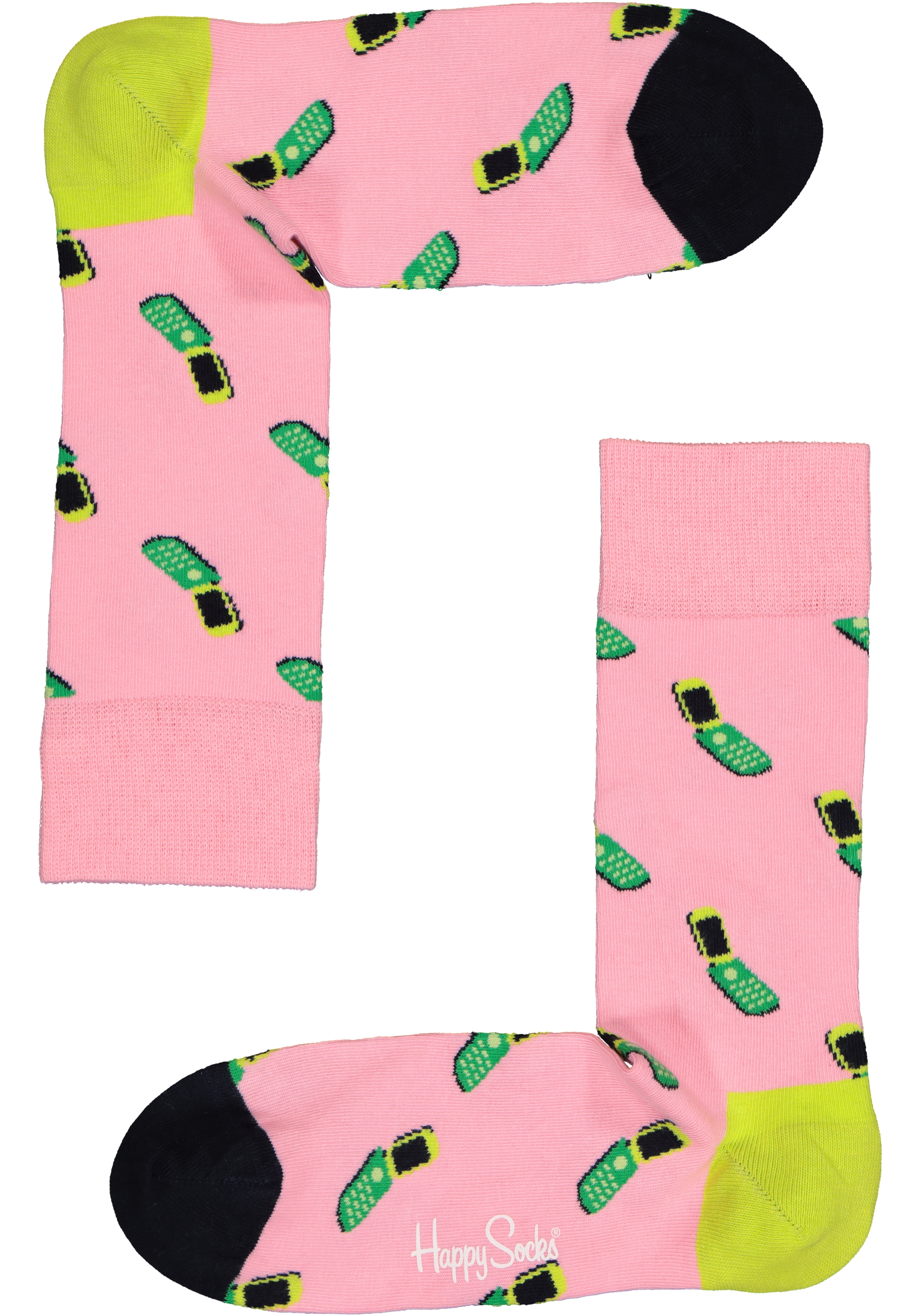 Happy Socks Throwback Socks Gift Set (3-pack), gekleurd verleden