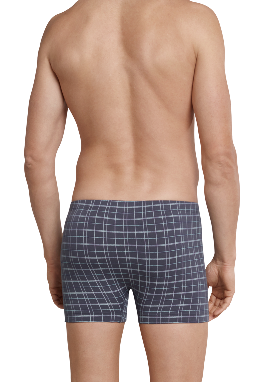 SCHIESSER Ebony boxer (1-pack), heren short antraciet