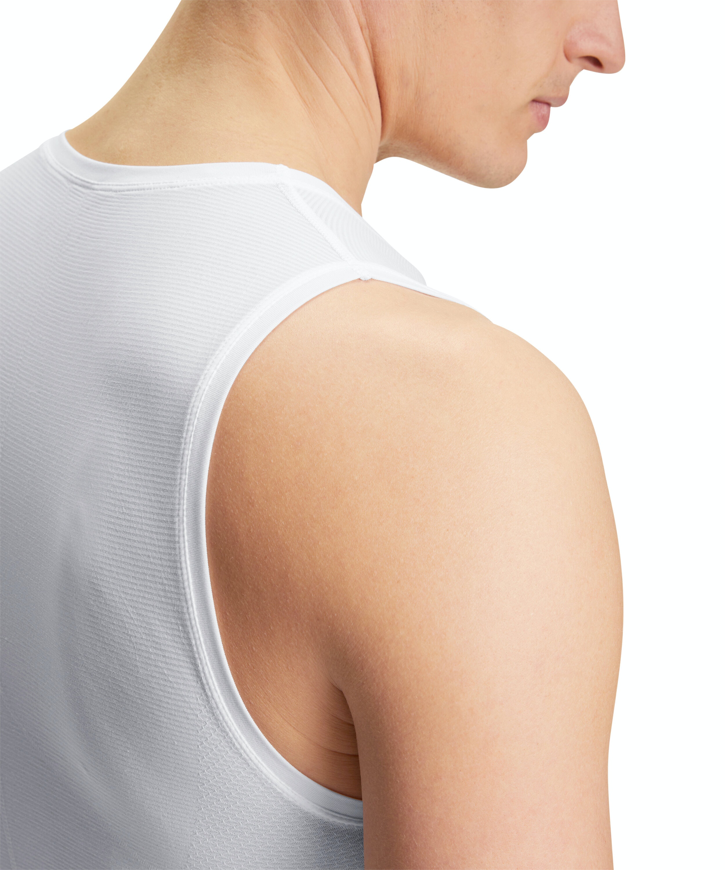 FALKE heren singlet Ultralight Cool, thermoshirt, wit (white)