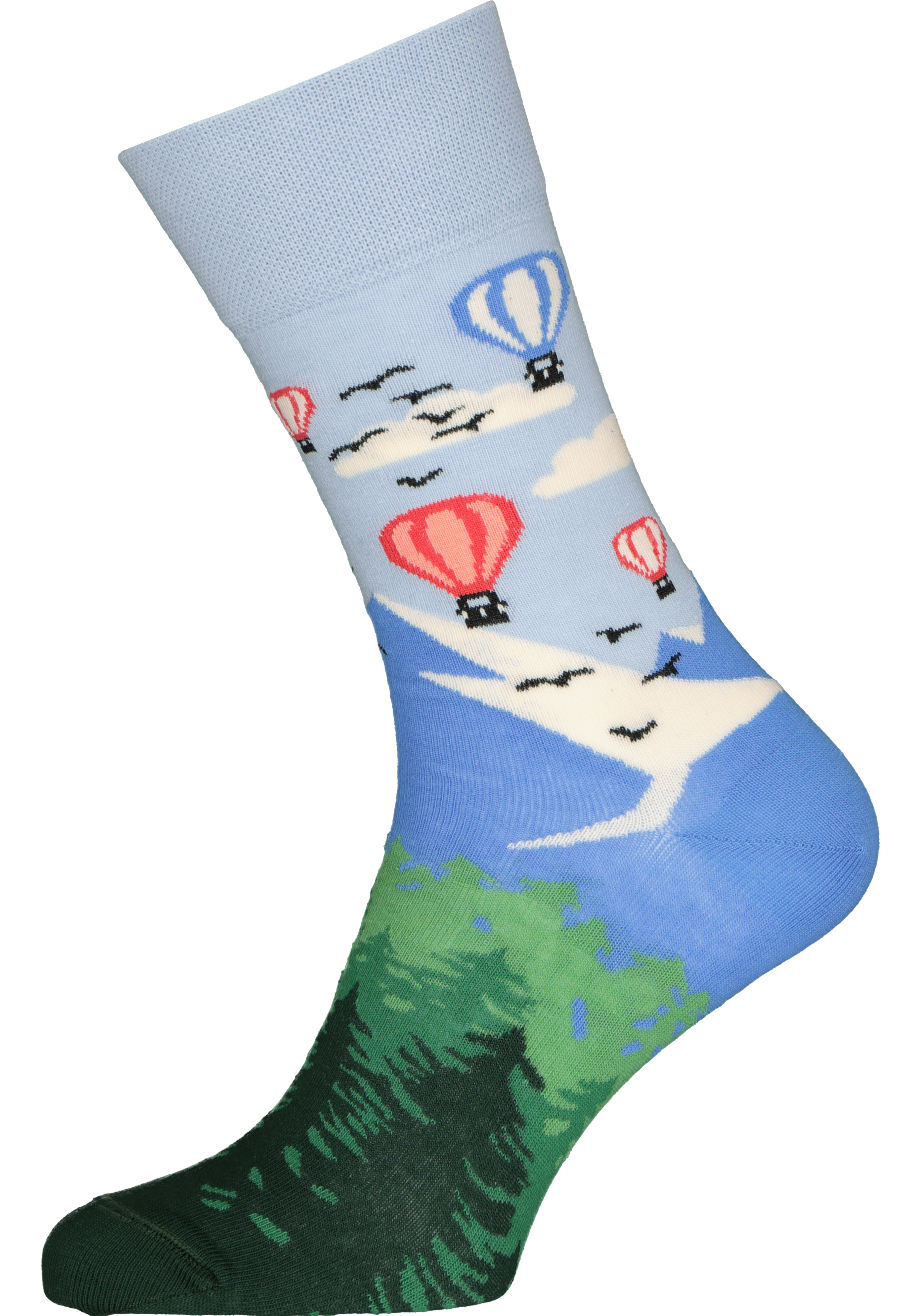 Many Mornings unisex sokken Adventure Balloon