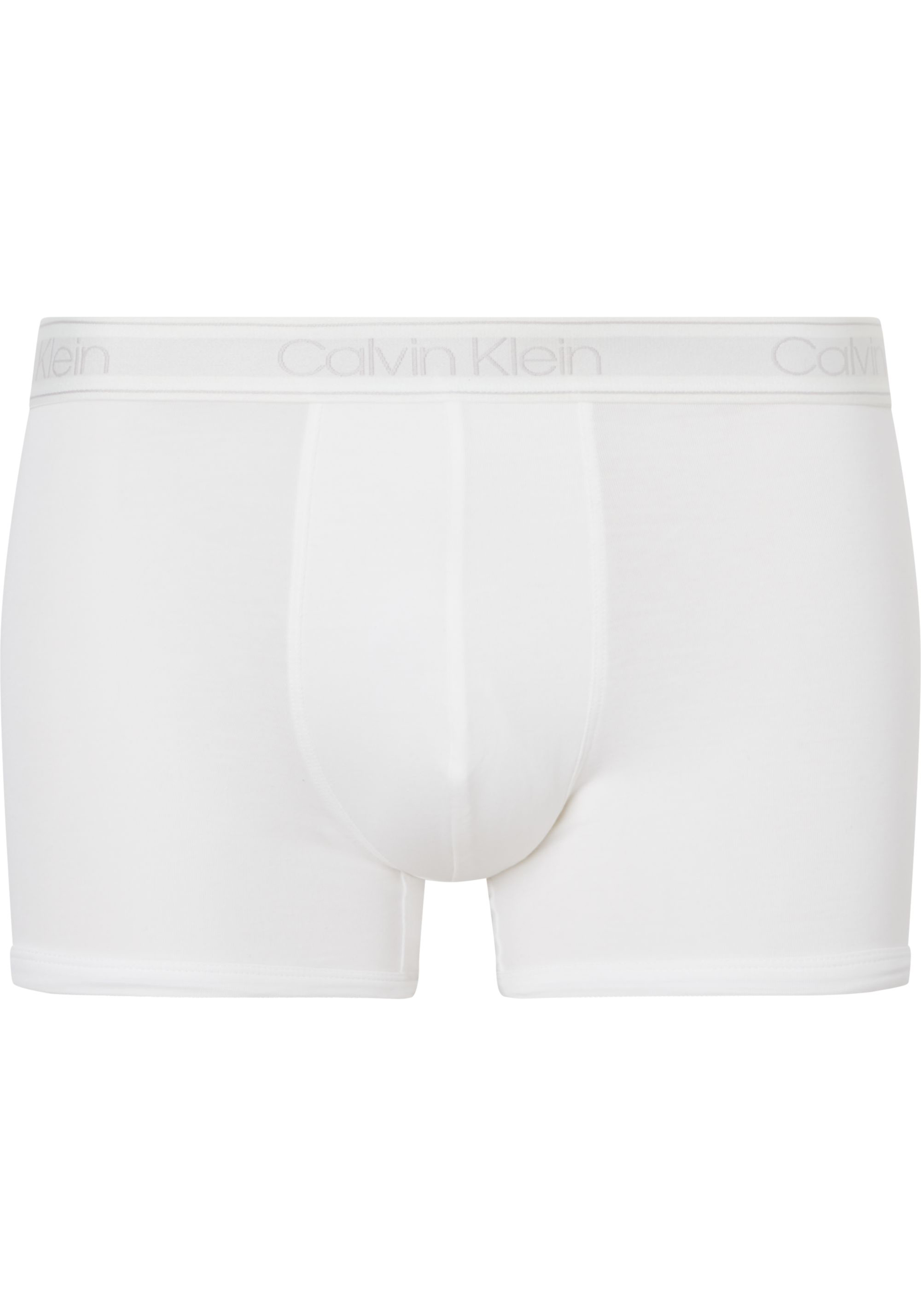 Calvin Klein Trunk (1-pack), heren boxers normale lengte, wit