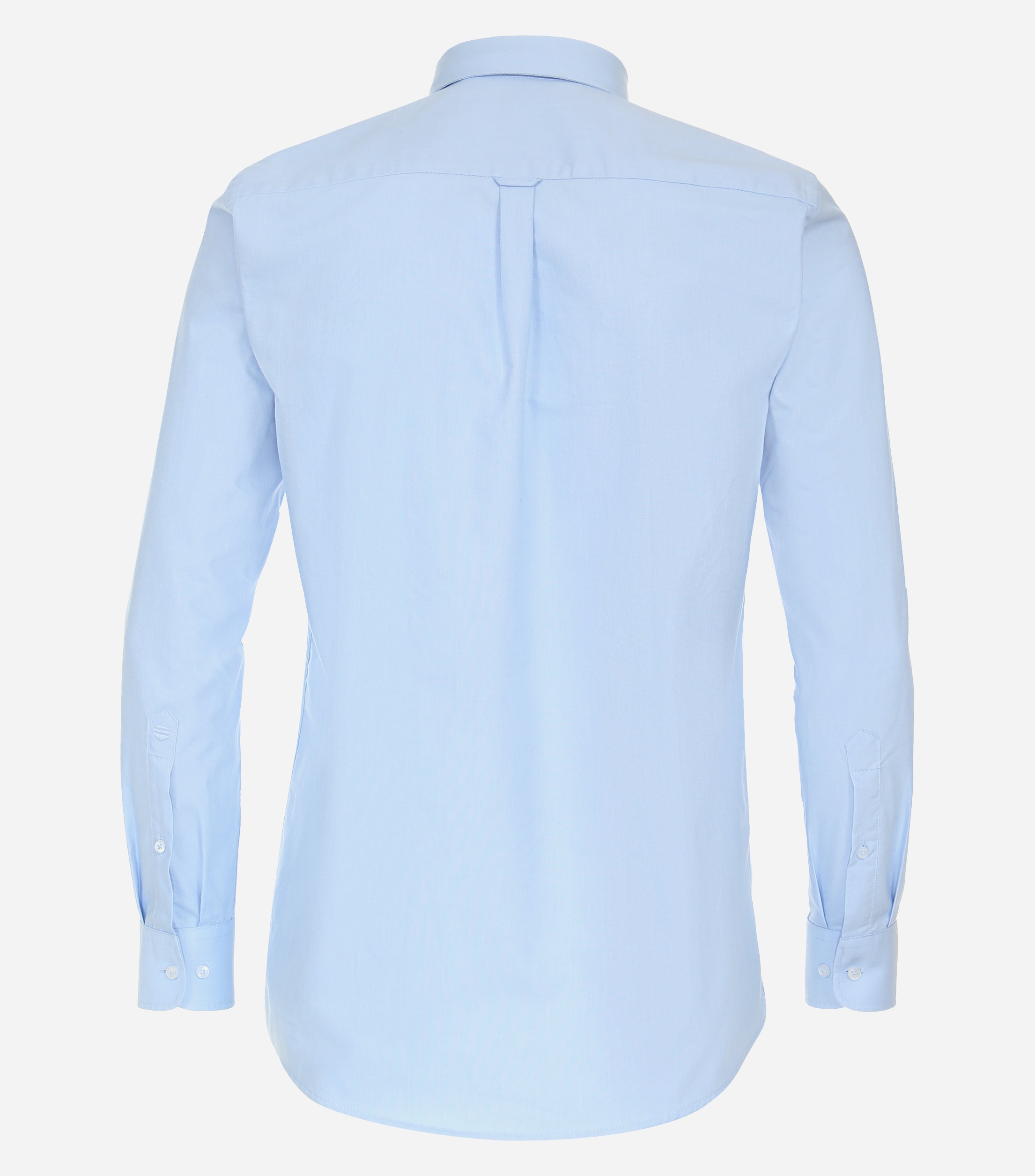 Redmond comfort fit overhemd, popeline, blauw