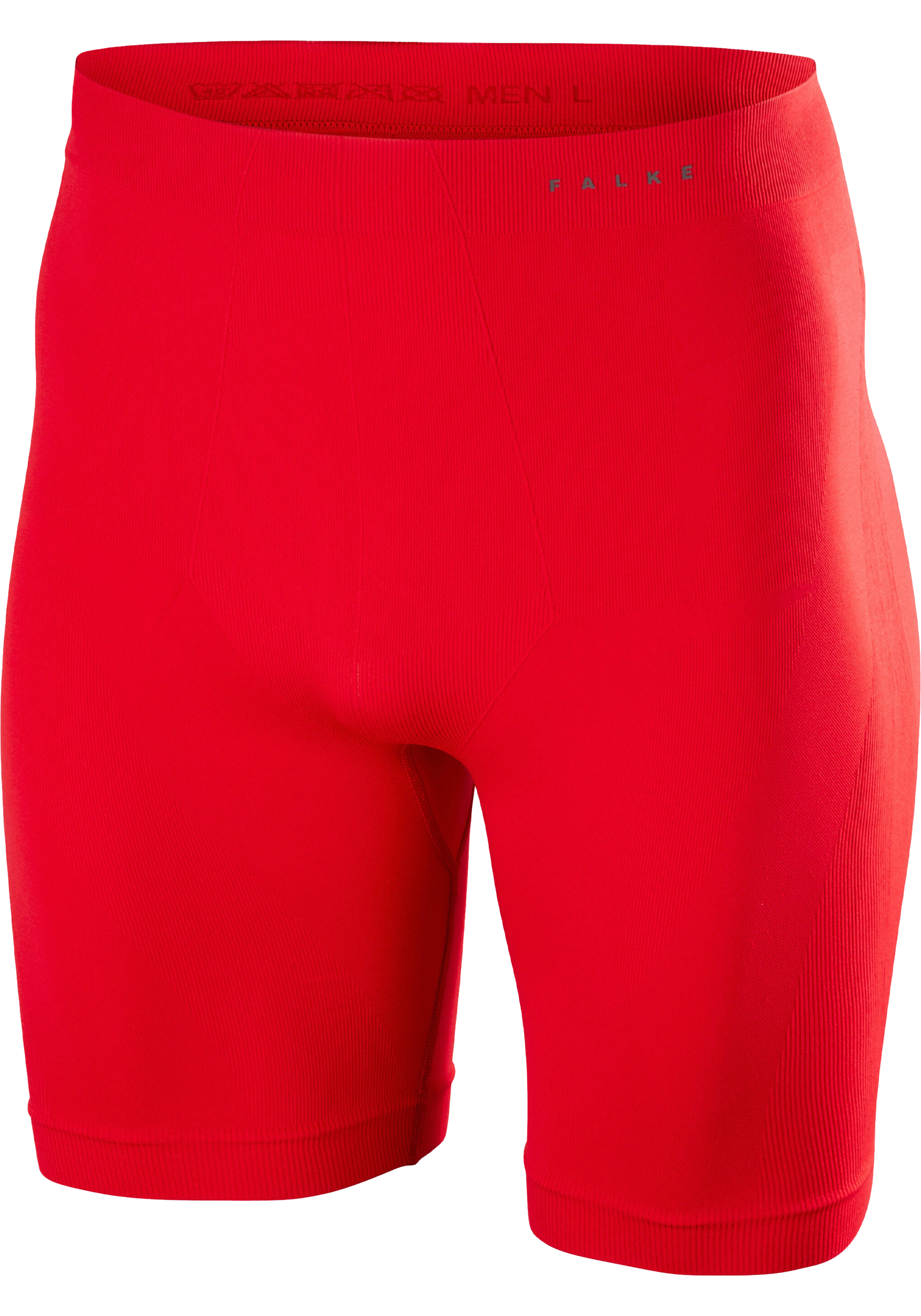 FALKE heren short tights Warm, thermobroek, rood (scarlet)