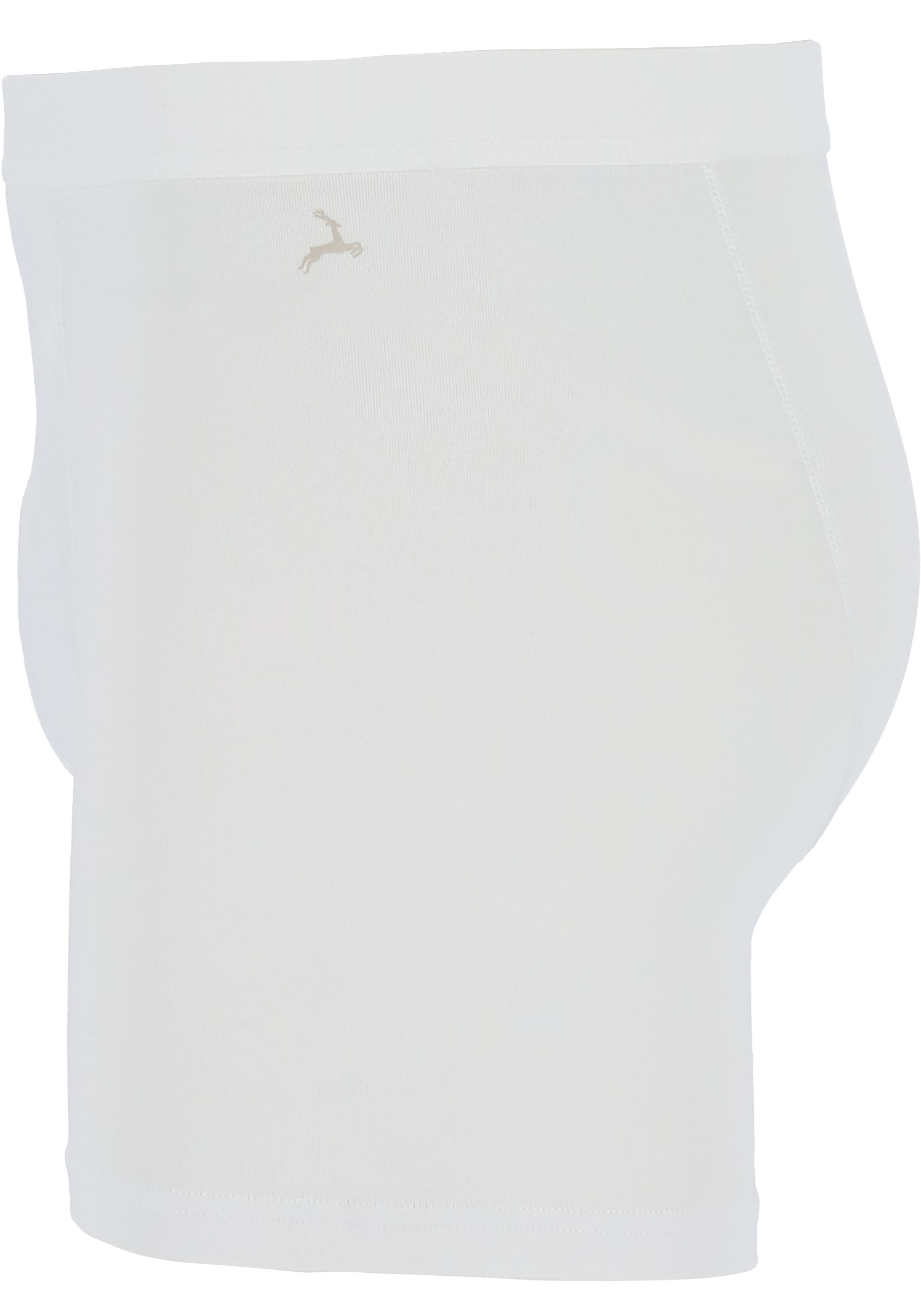 TEN CATE Basics men boxershorts (3-pack), heren boxers lang met gulp, wit