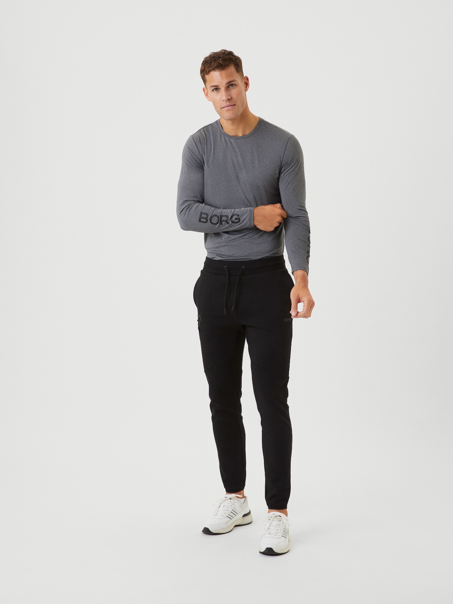 Bjorn Borg Tech Sweat Pants, heren joggingbroek, zwart