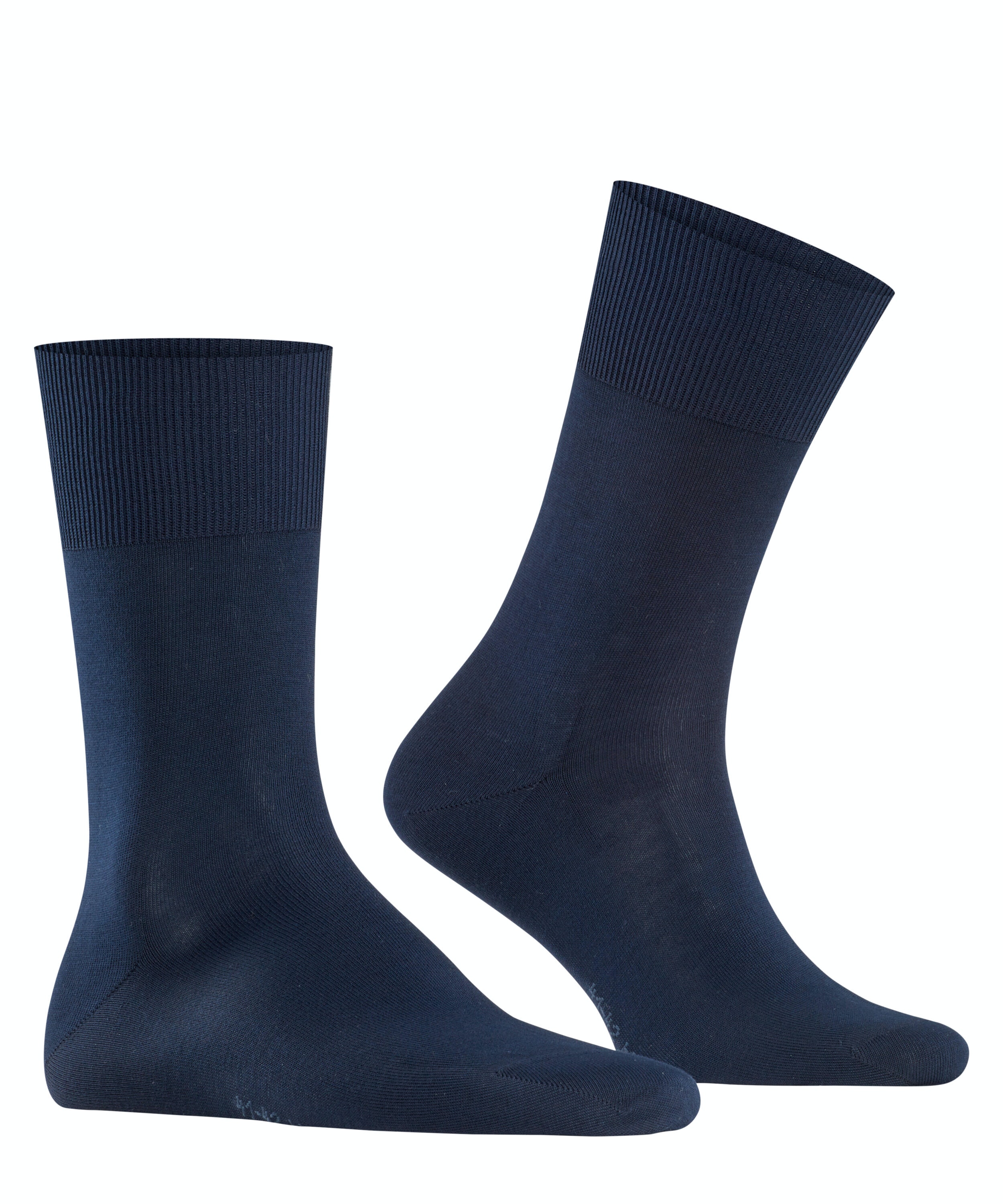 FALKE Firenze herensokken, donkerblauw (dark navy)