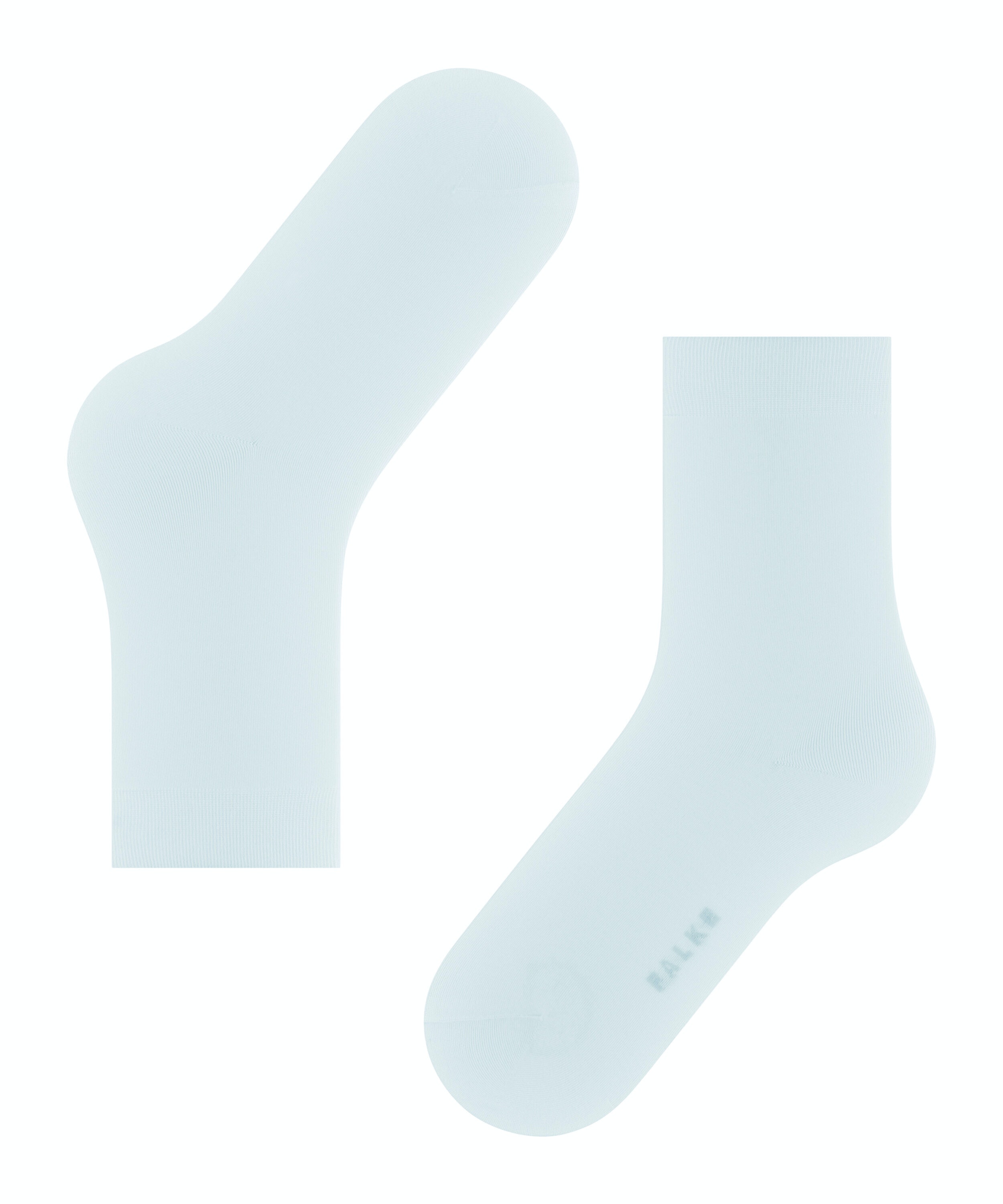 FALKE Cotton Touch damessokken, blauw (light blue)