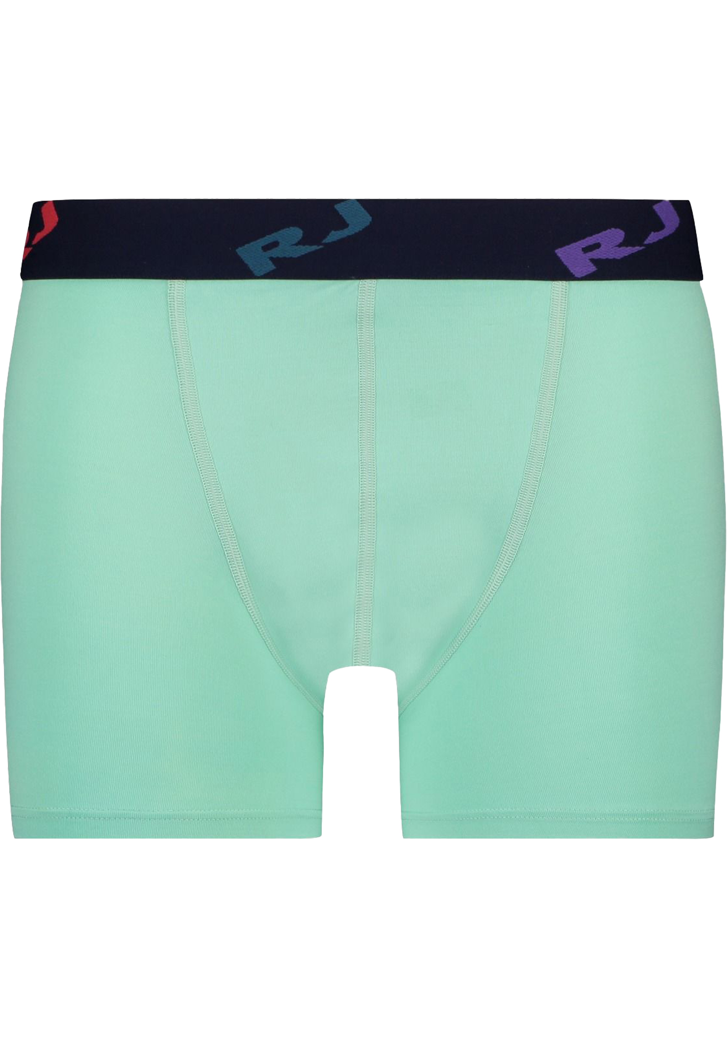 RJ Bodywear Pure Color boxer (1-pack), heren boxer lang, mint