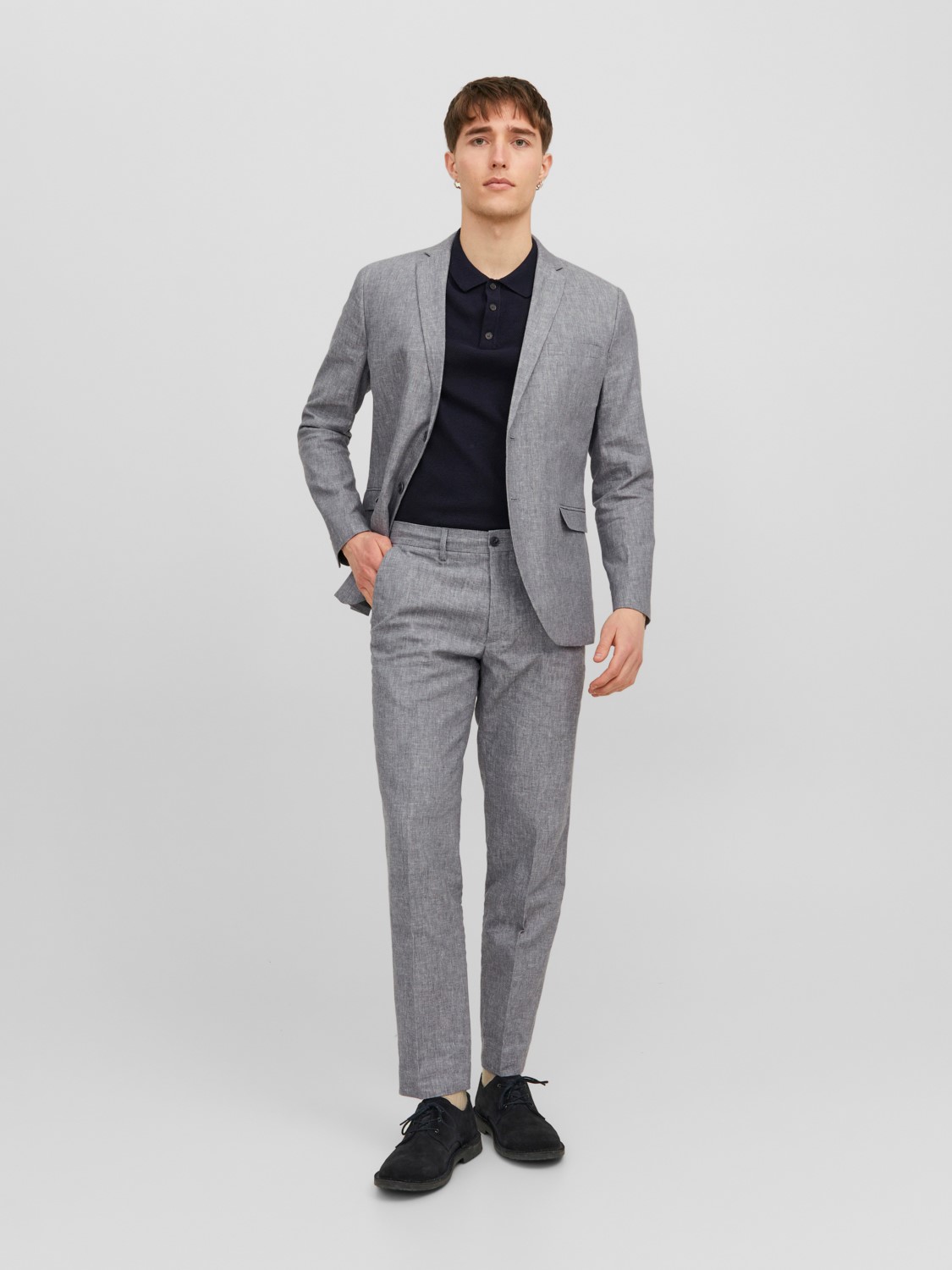 Jack & Jones PREMIUM JPRRIVIERA SLIM FIT SET - Kostuum - troposphere/lichtblauw Jack & Jones PREMIUM JPRRIVIERA SLIM FIT SET - Kostuum - troposphere/lichtblauw