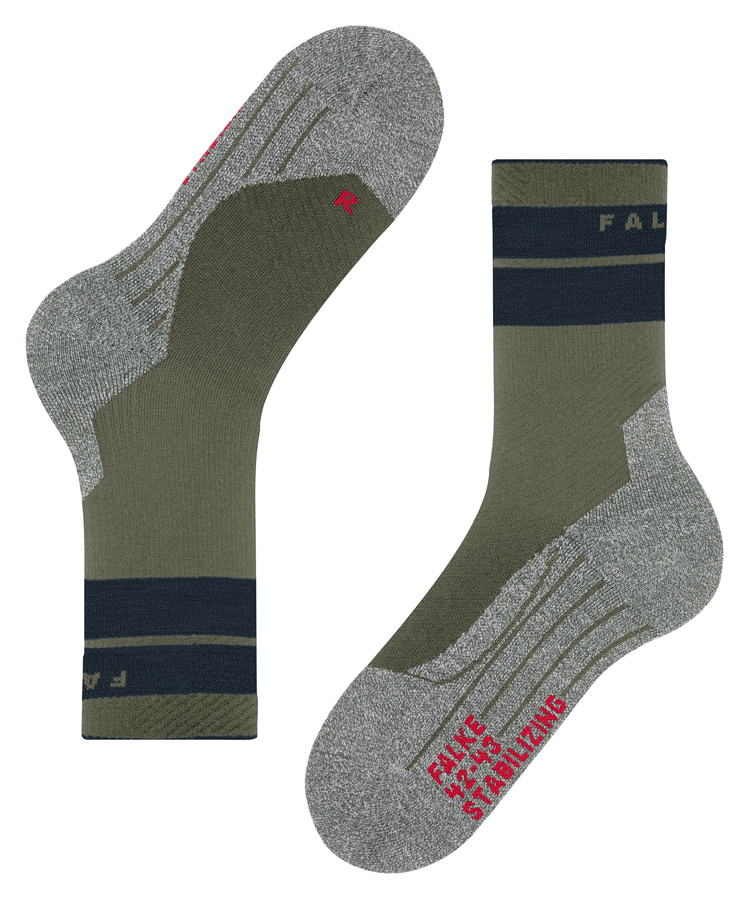 FALKE TK Stabilizing herensokken, groen (calla green)