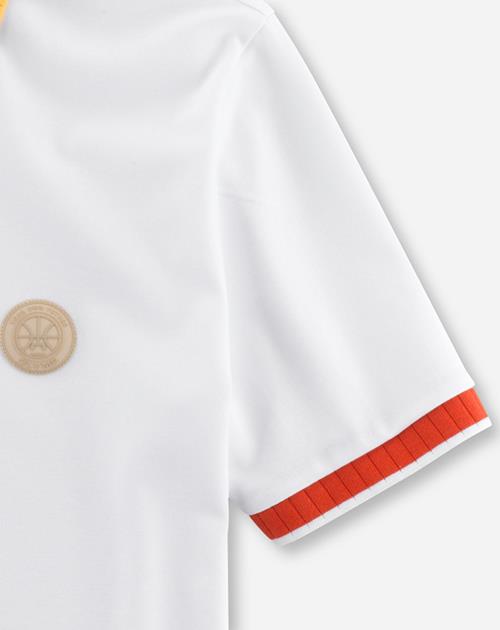 OLYMP Casual modern fit polo, wit