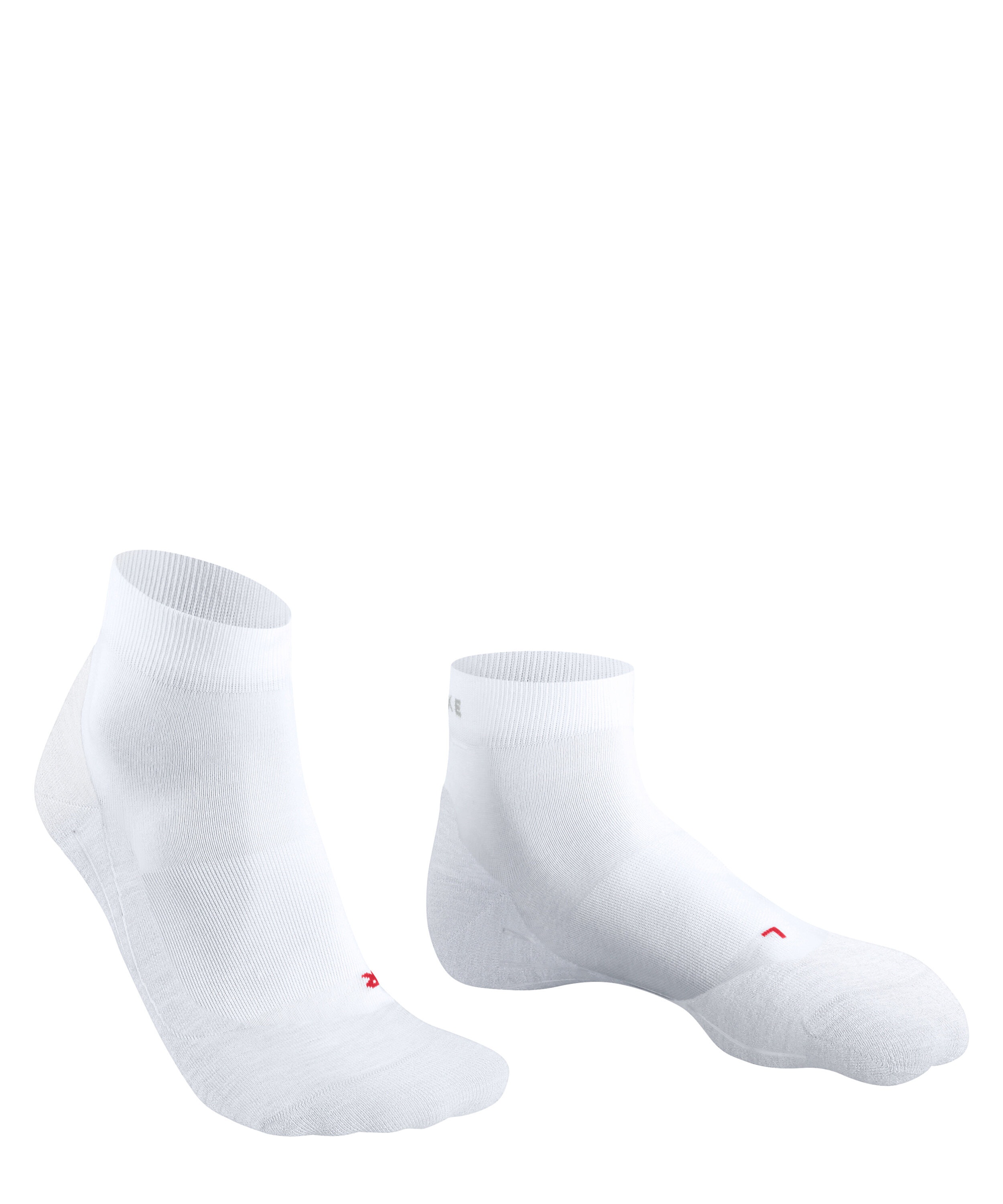 FALKE RU4 Endurance Short heren running sokken kort, wit (white)