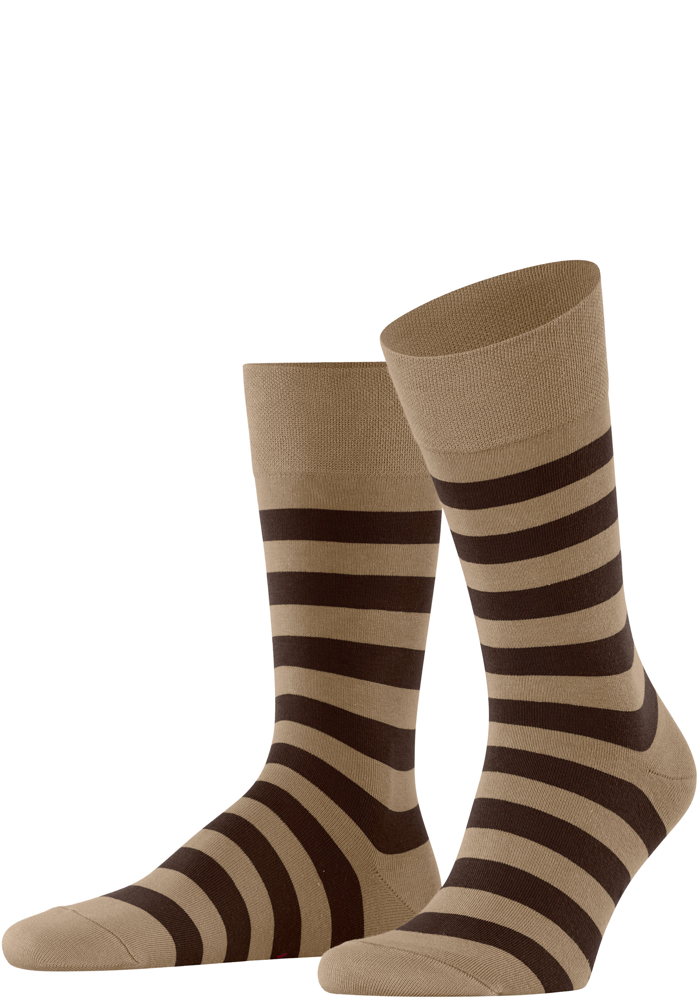 FALKE Sensitive Mapped Line herensokken, beige (country)