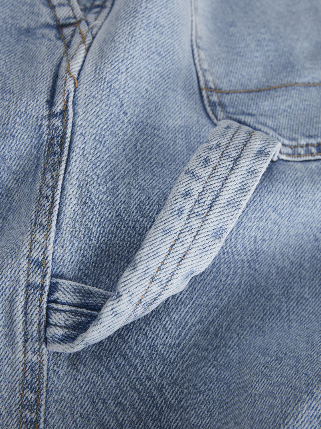 JACK & JONES Eddie Utility loose fit, heren jeans, denimblauw