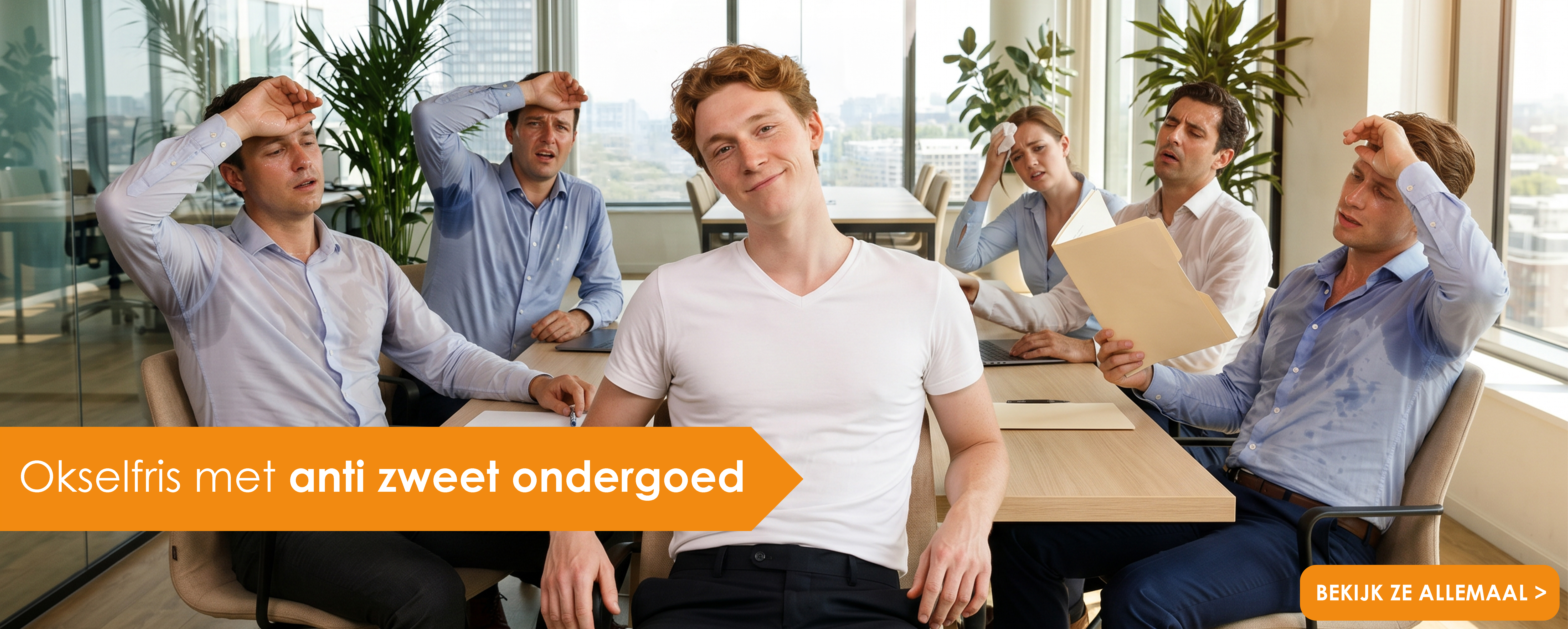Okselfris met anti zweet ondergoed bij HemdVoorHem, bekijk ze allemaal!