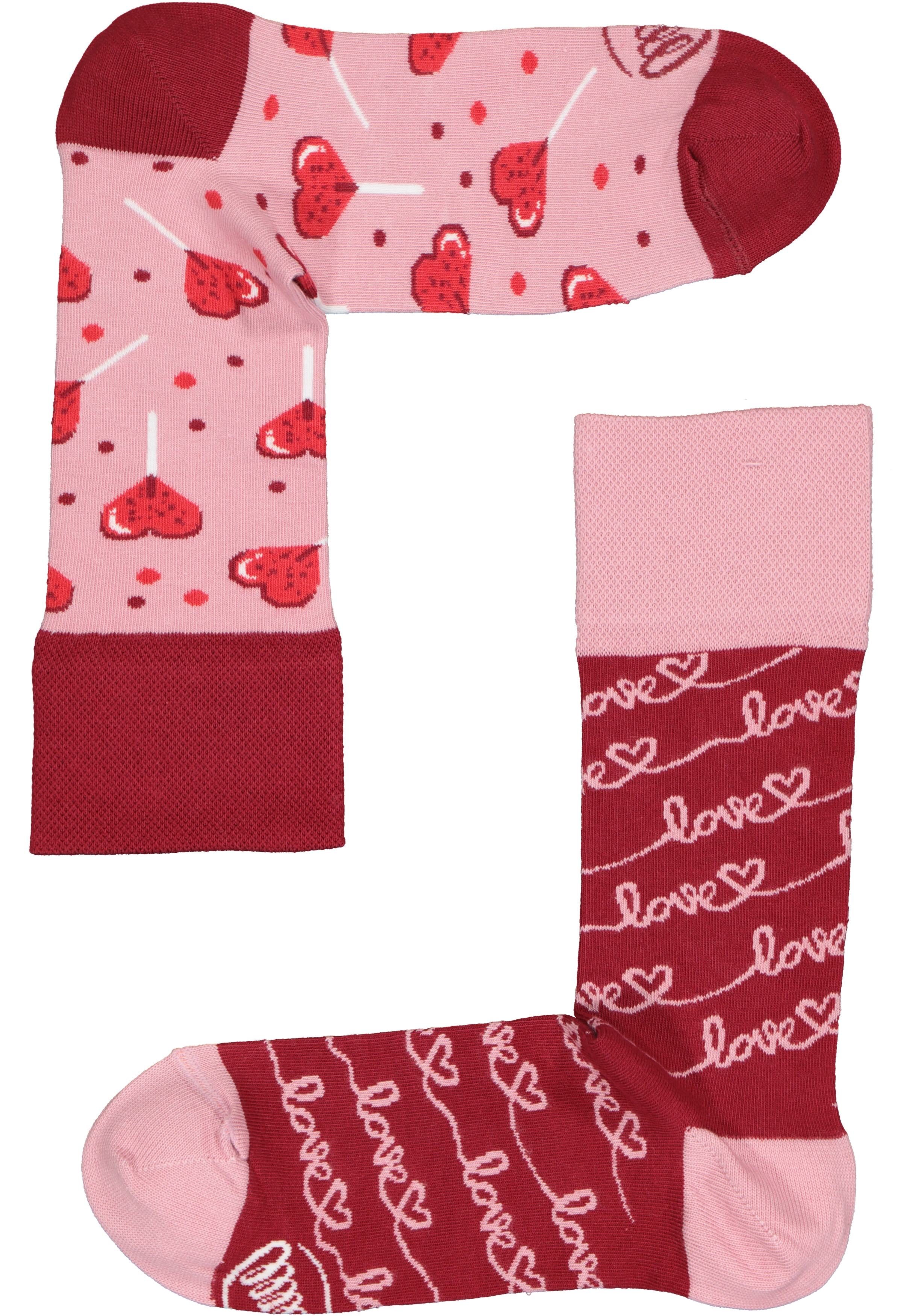 Many Mornings unisex sokken Love Story