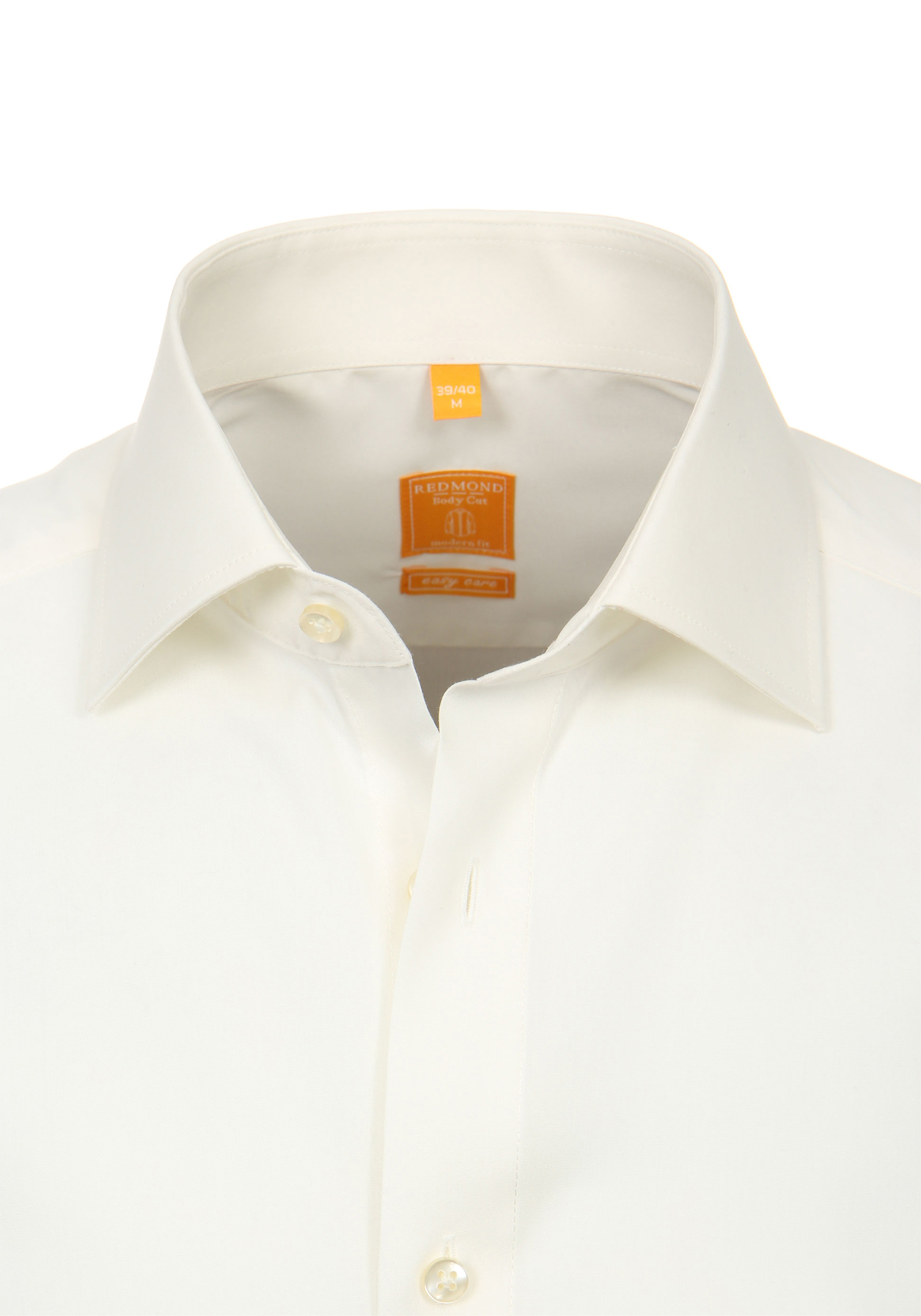 Redmond modern fit overhemd, beige    