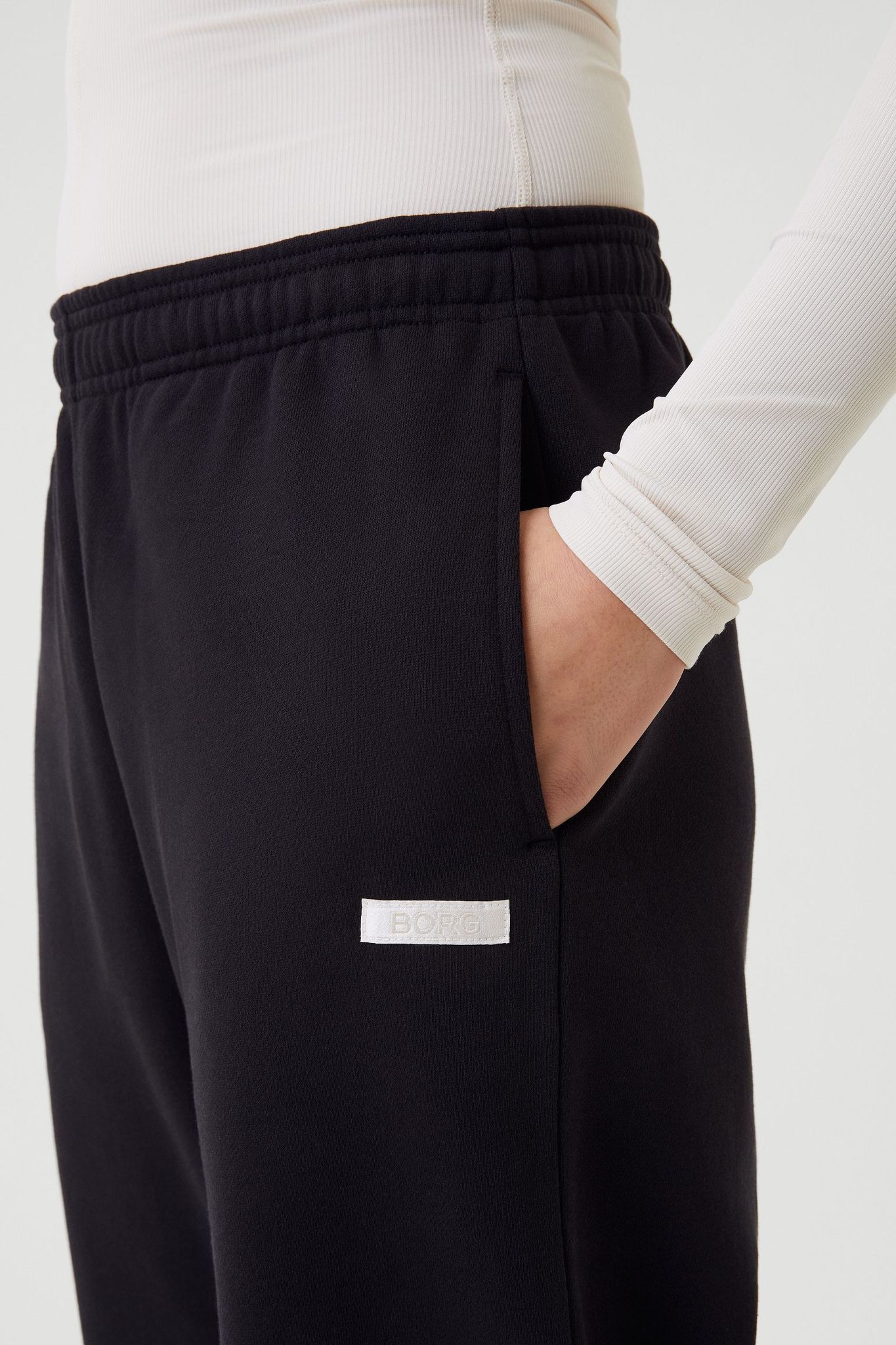 Bjorn Borg dames Studio Oversized Pants, dames joggingbroek, zwart