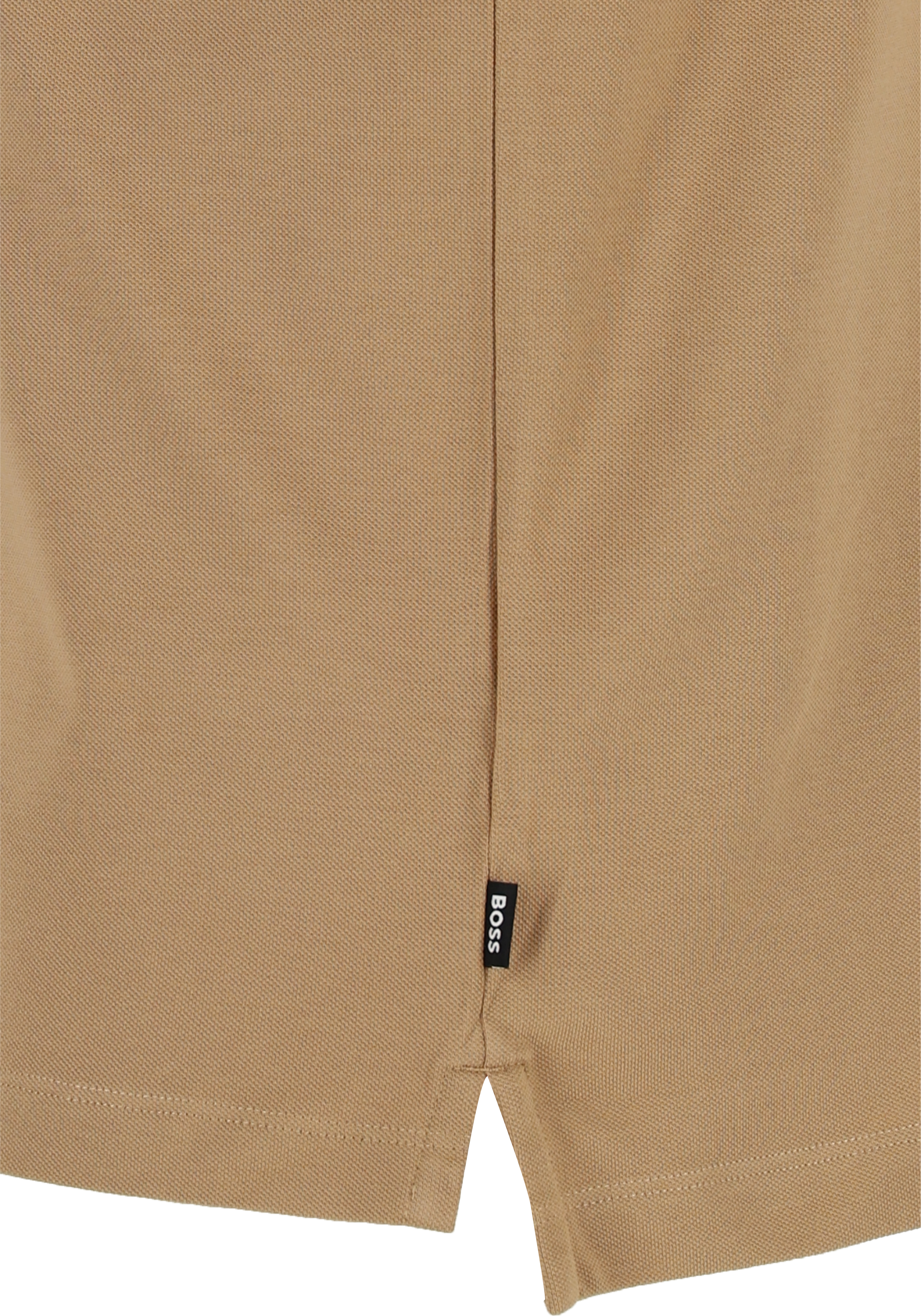 BOSS Parlay regular fit polo, pique, midden beige