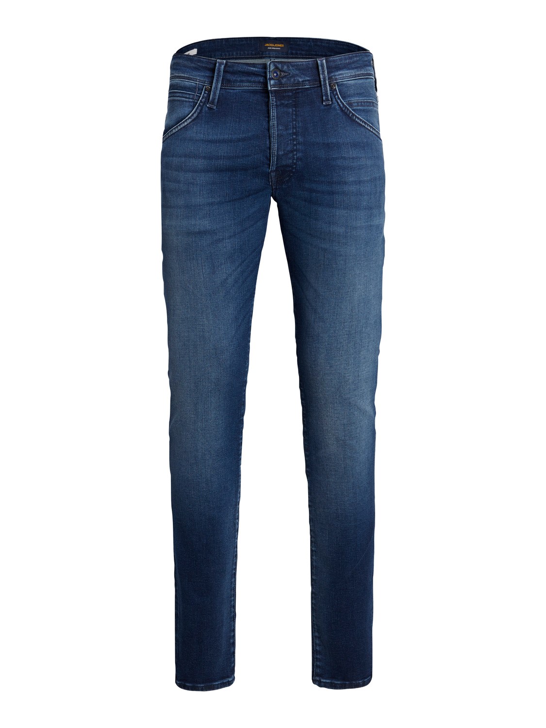 JACK & JONES Glenn Fox Jos loose fit, heren jeans, denimblauw