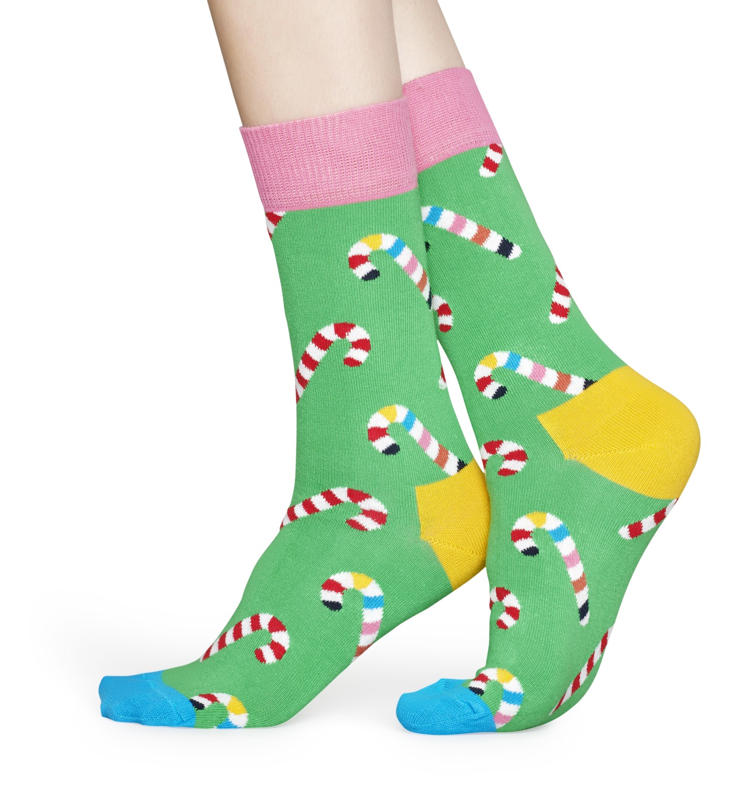 Happy Socks Candy Cane Sock, unisex sokken