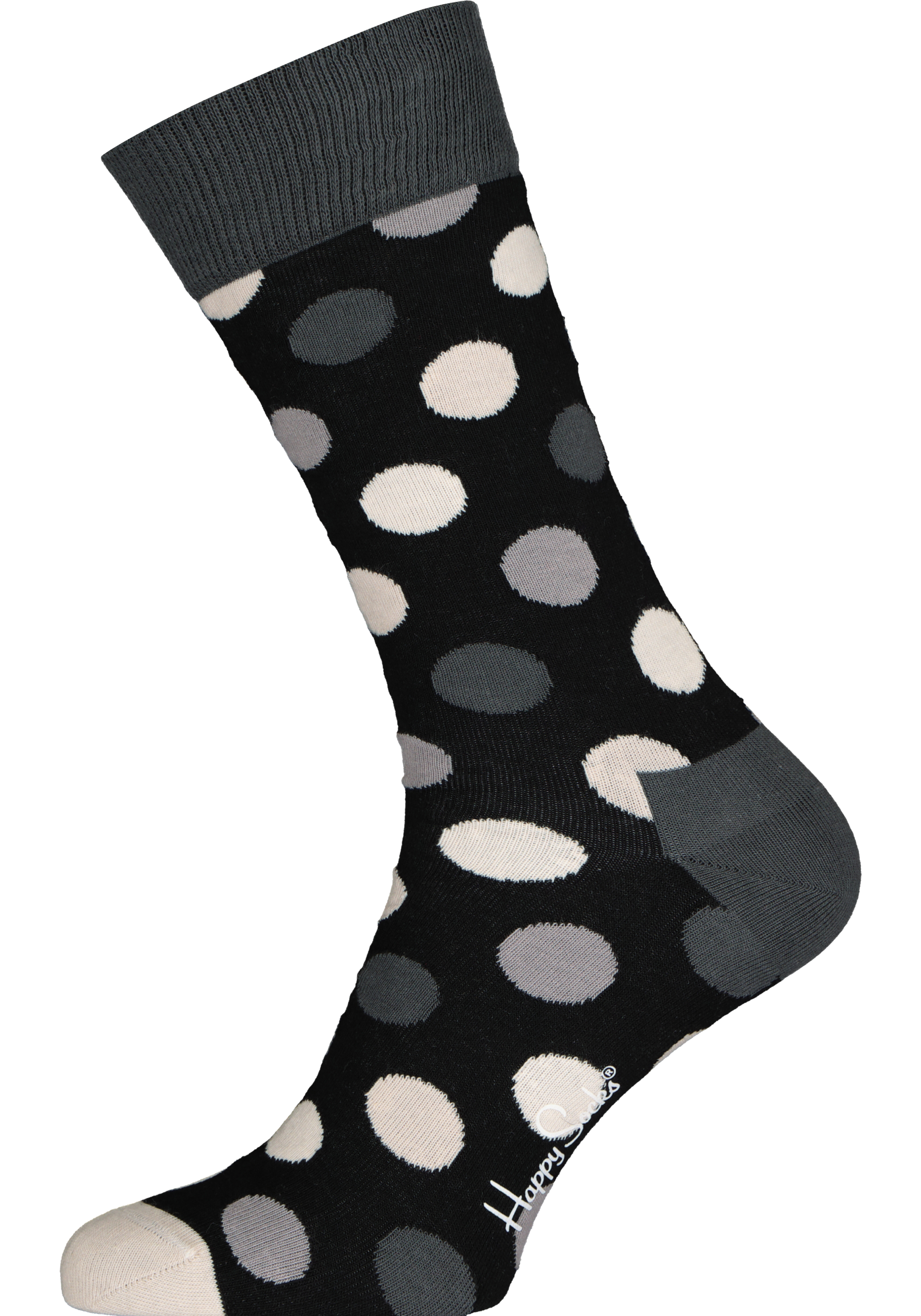 Happy Socks Classic Black & White Socks Gift Set (4-pack)