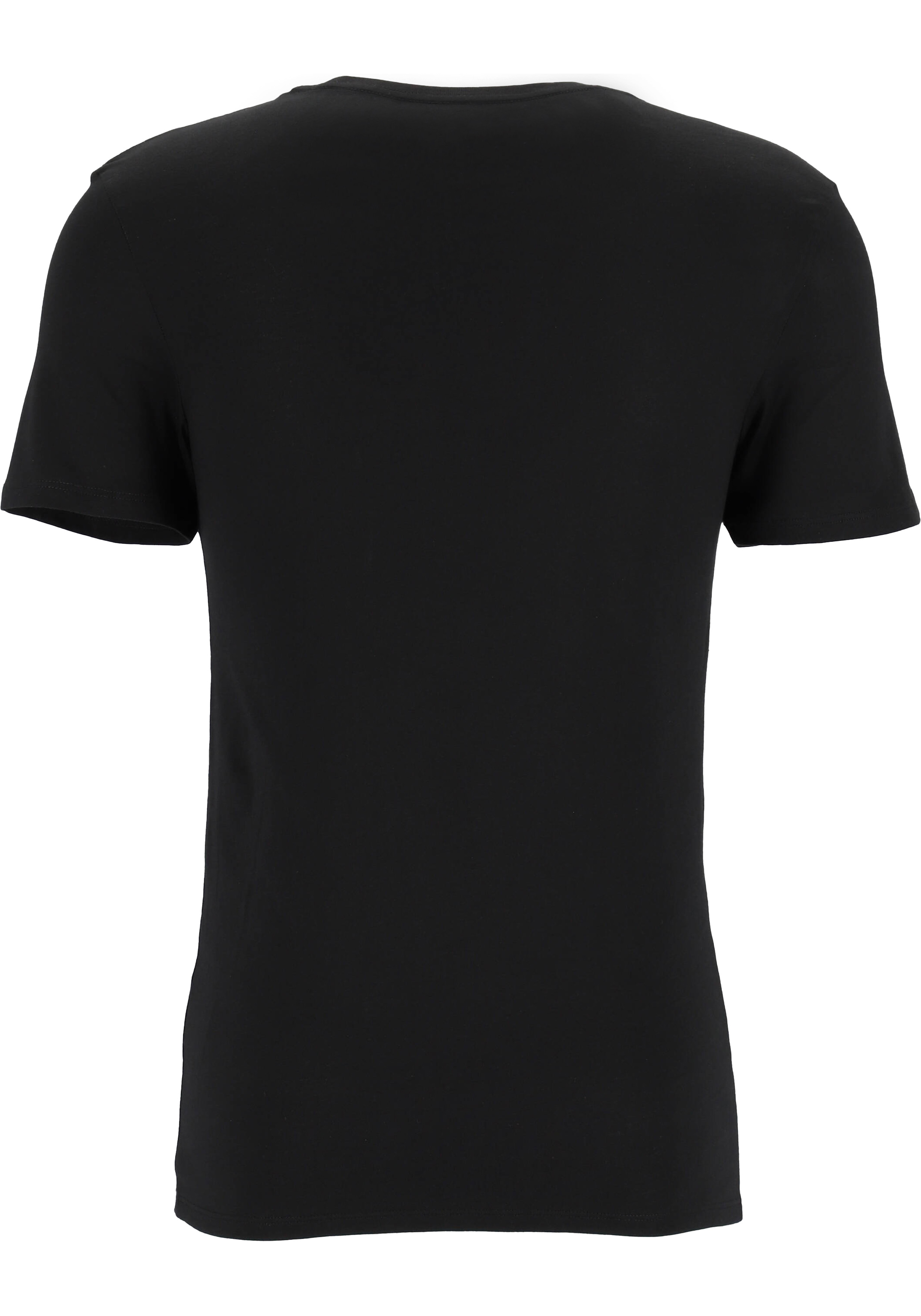 Lacoste T-shirts slim fit (3-pack), heren T-shirts O-hals, zwart