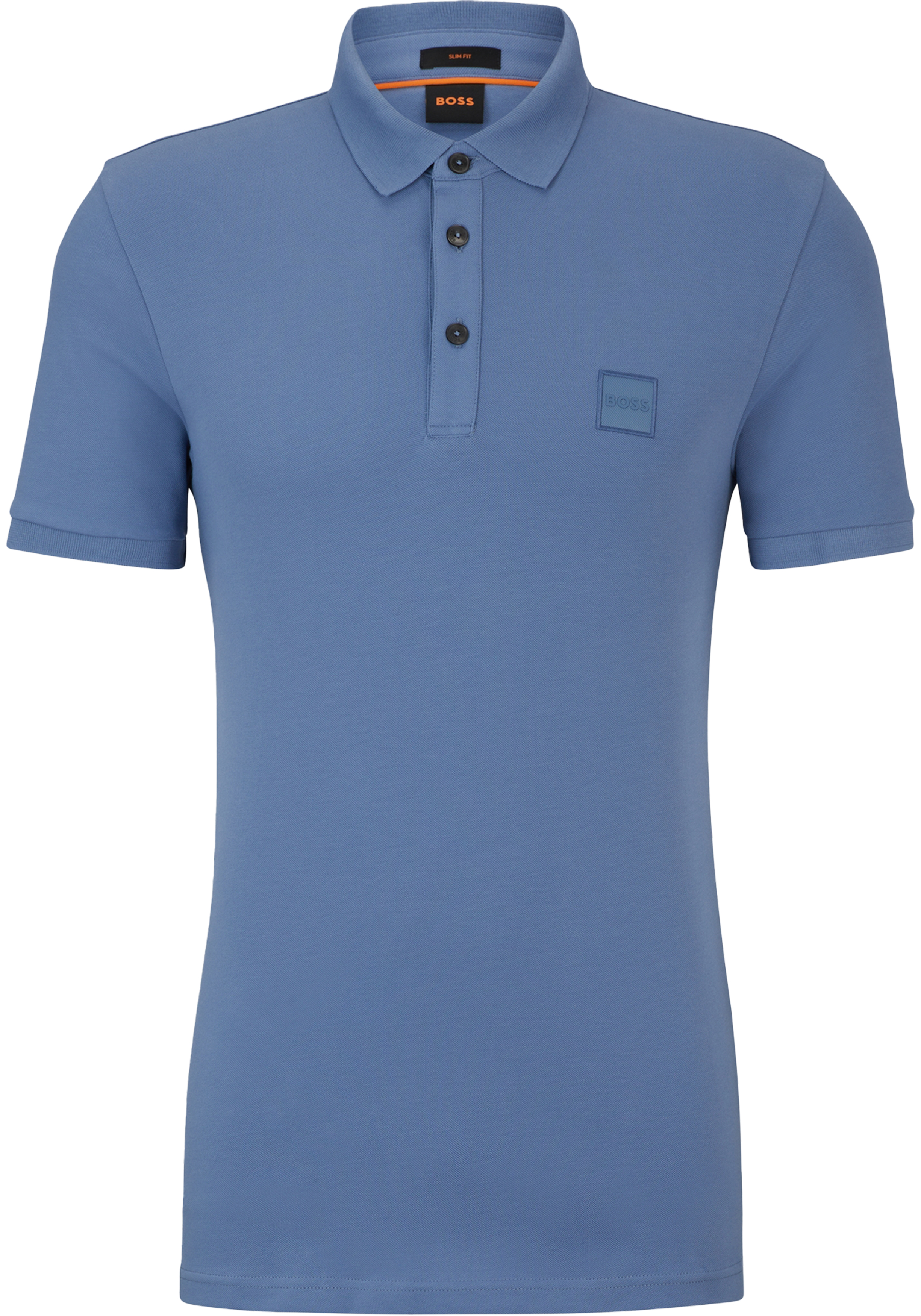 BOSS Pallas regular fit polo, pique, blauw