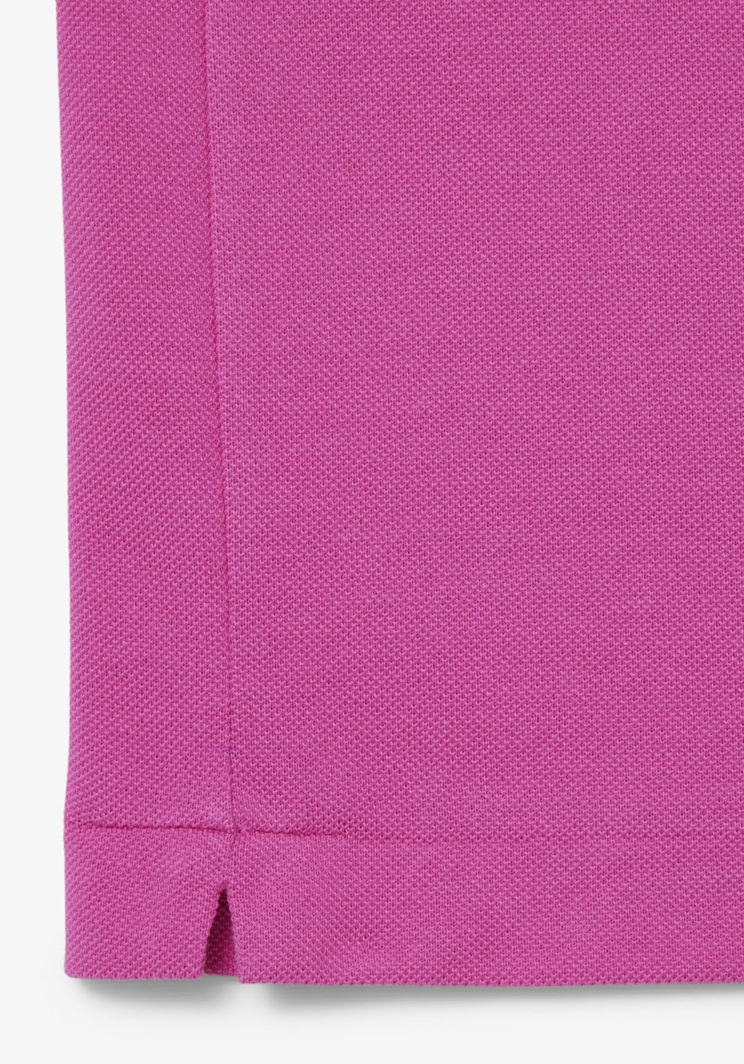 Lacoste Classic Fit polo, malva fuchsia roze