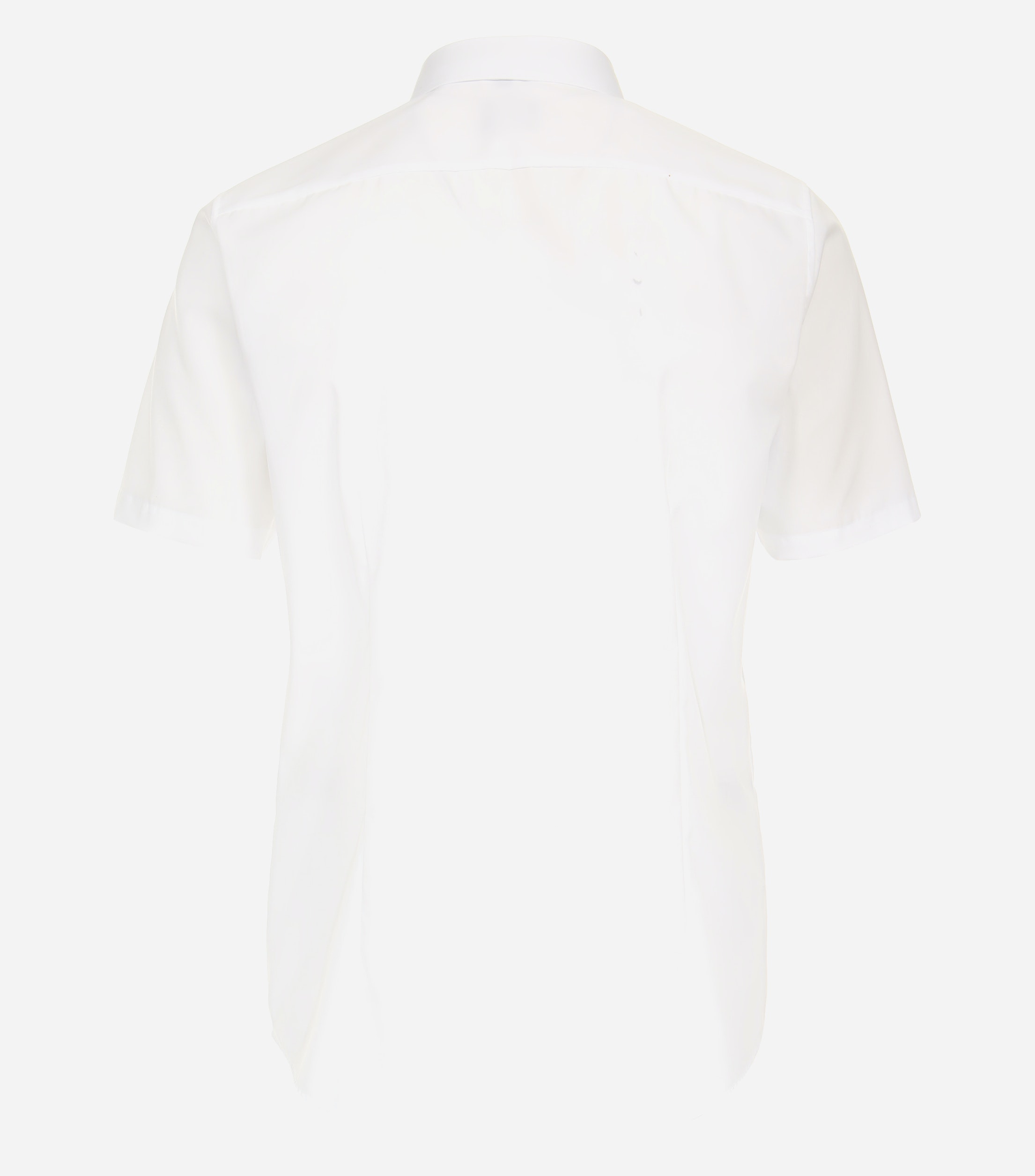 VENTI modern fit overhemd, korte mouw, popeline, wit
