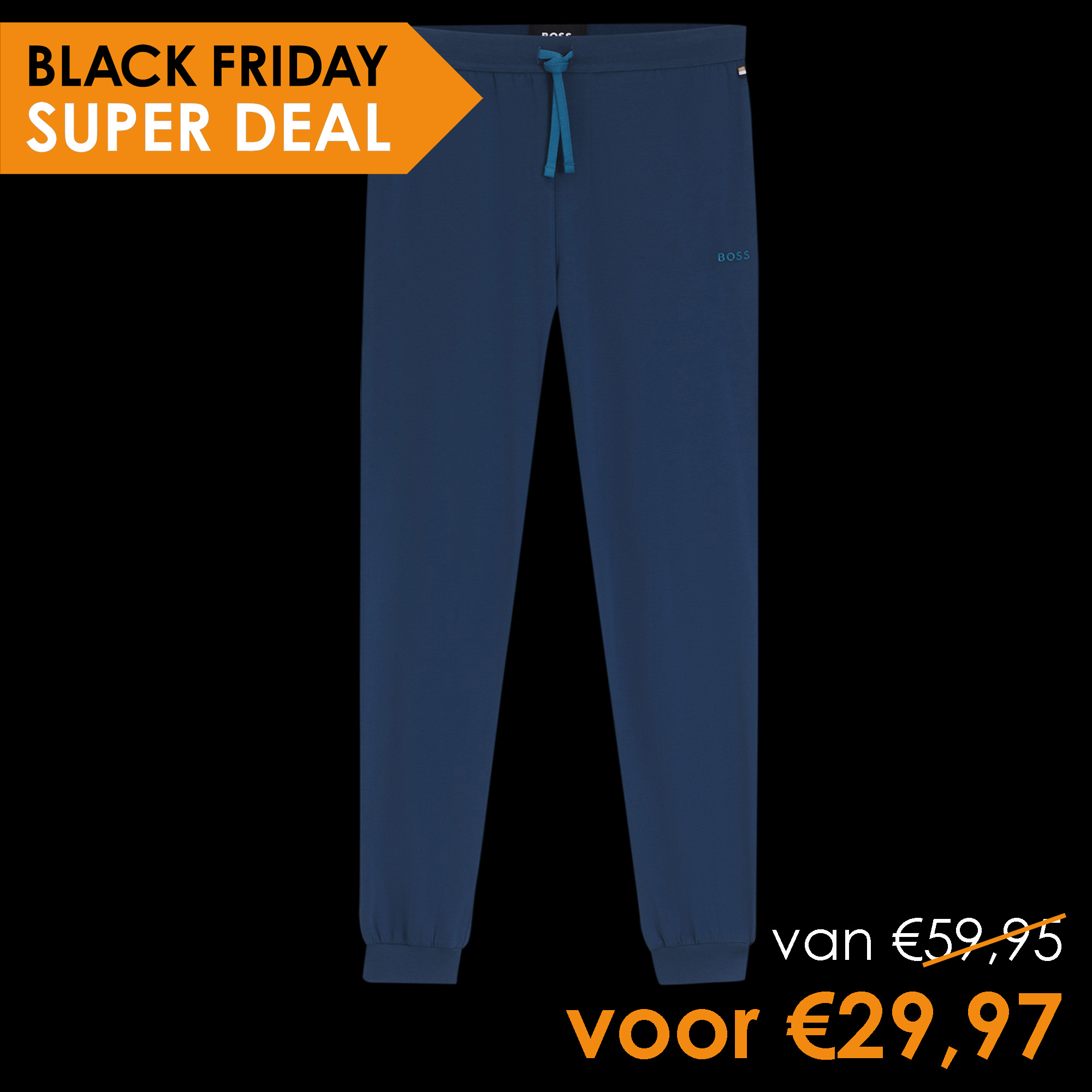 Hugo Boss lounge broek van 59,95 voor 29,97