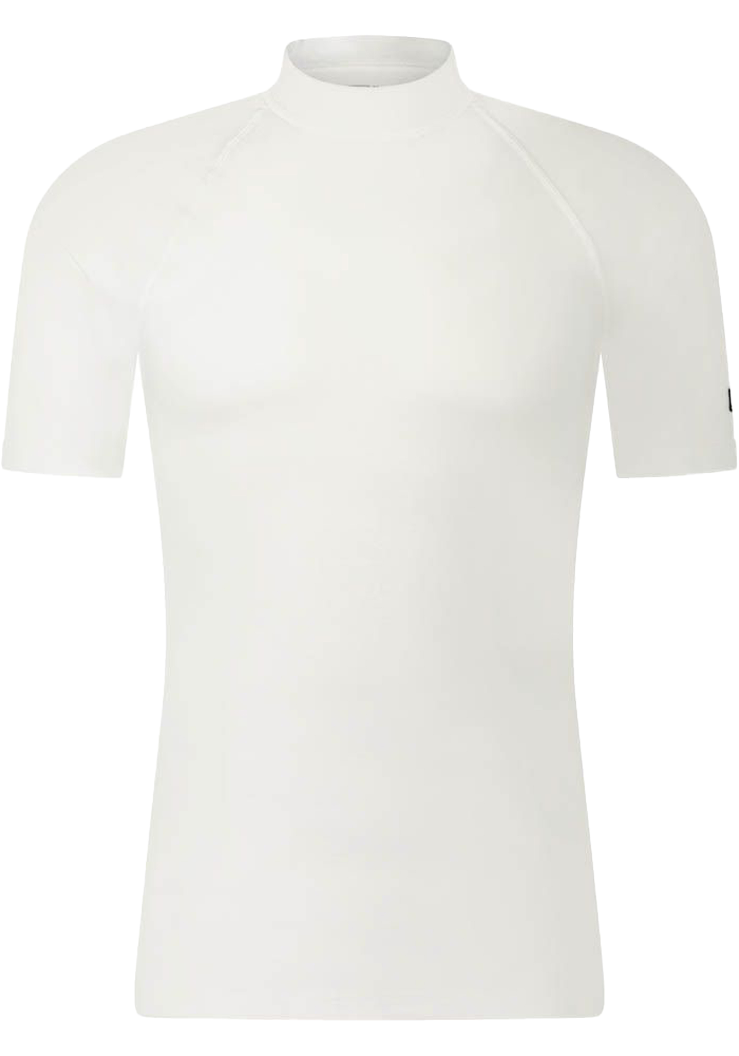RJ Bodywear Thermo thermoshirt (1-pack), heren thermoshirt met opstaande boord, wolwit