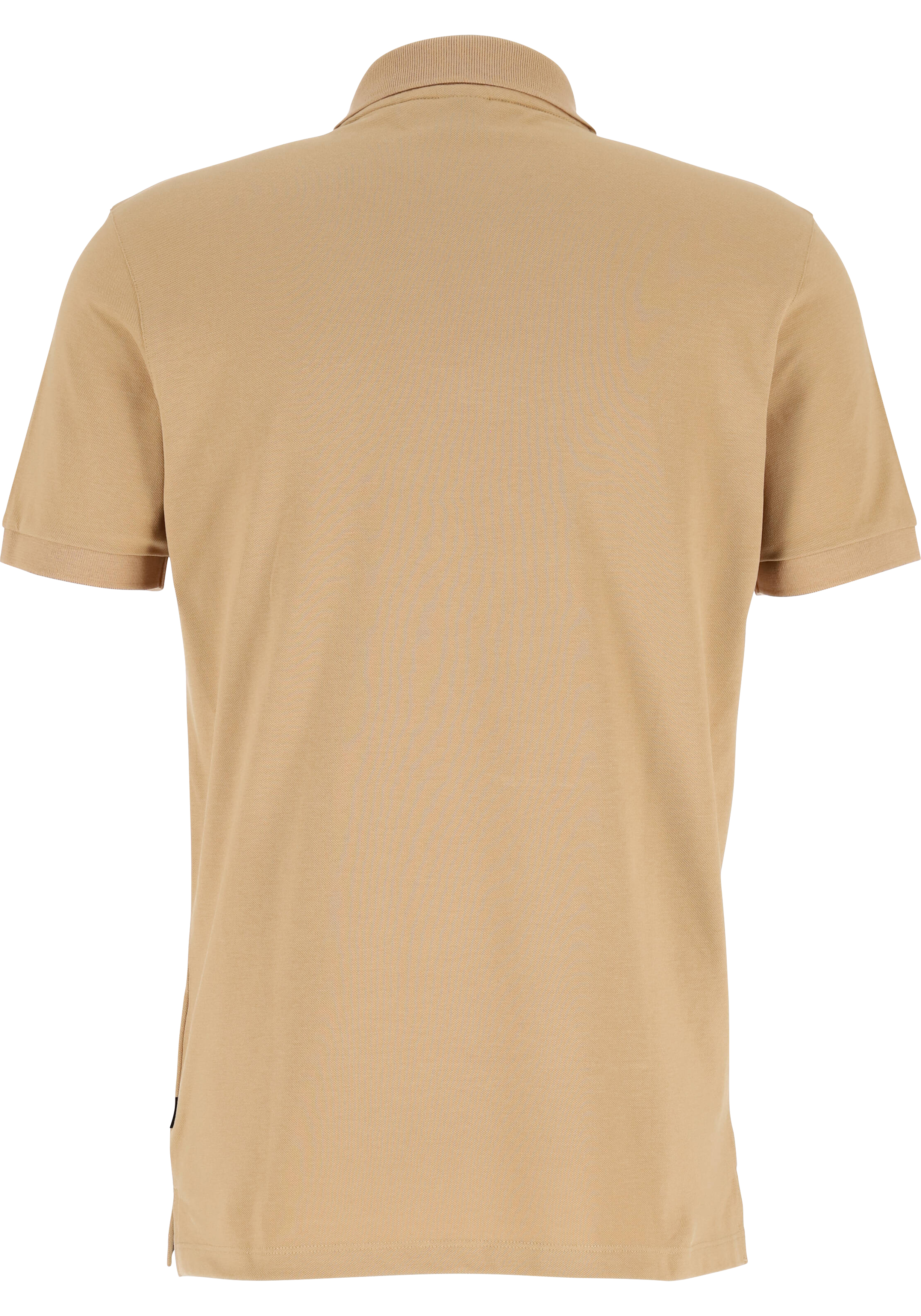 BOSS Pallas regular fit polo, pique, midden beige