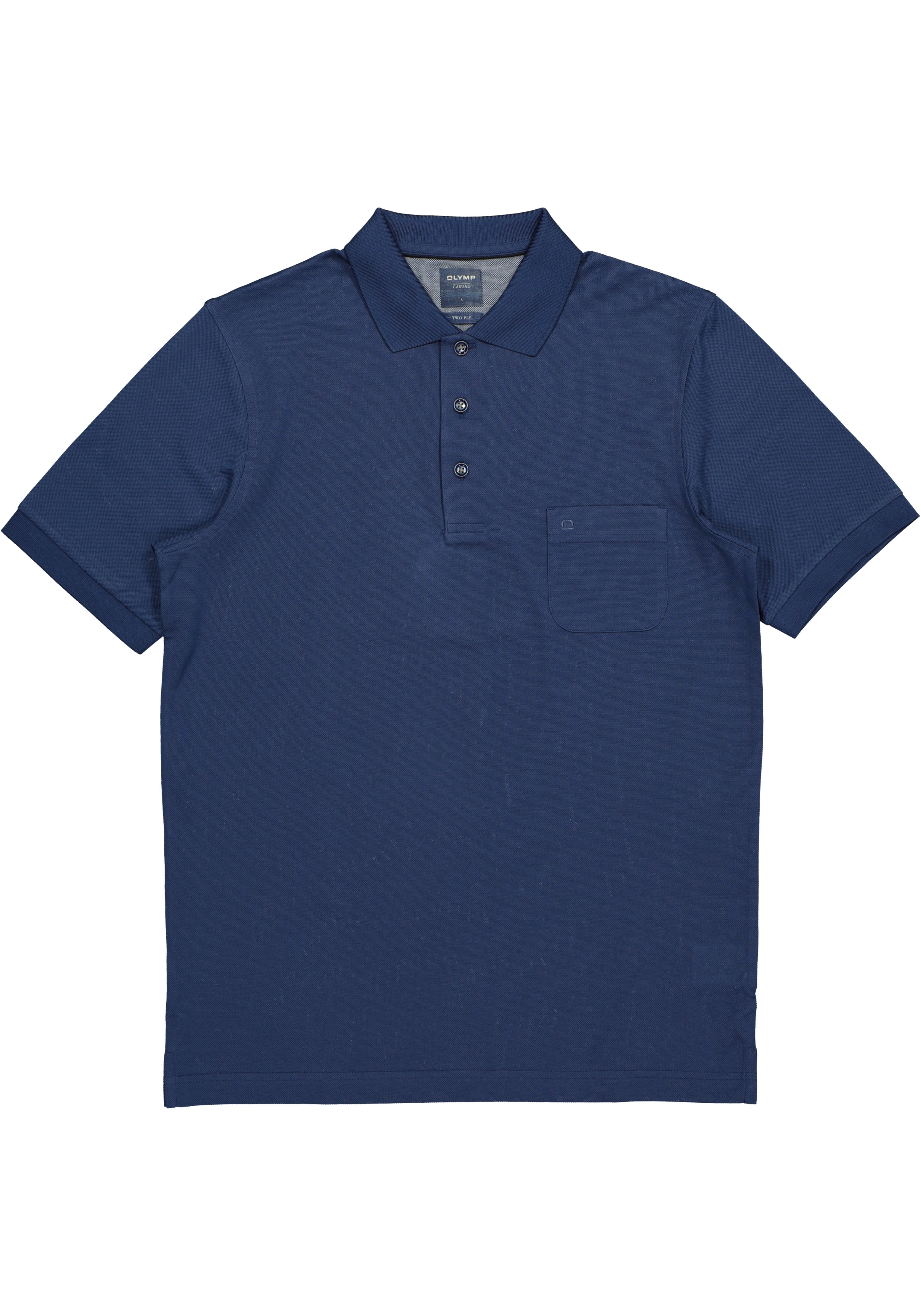 OLYMP modern fit poloshirt, blauw