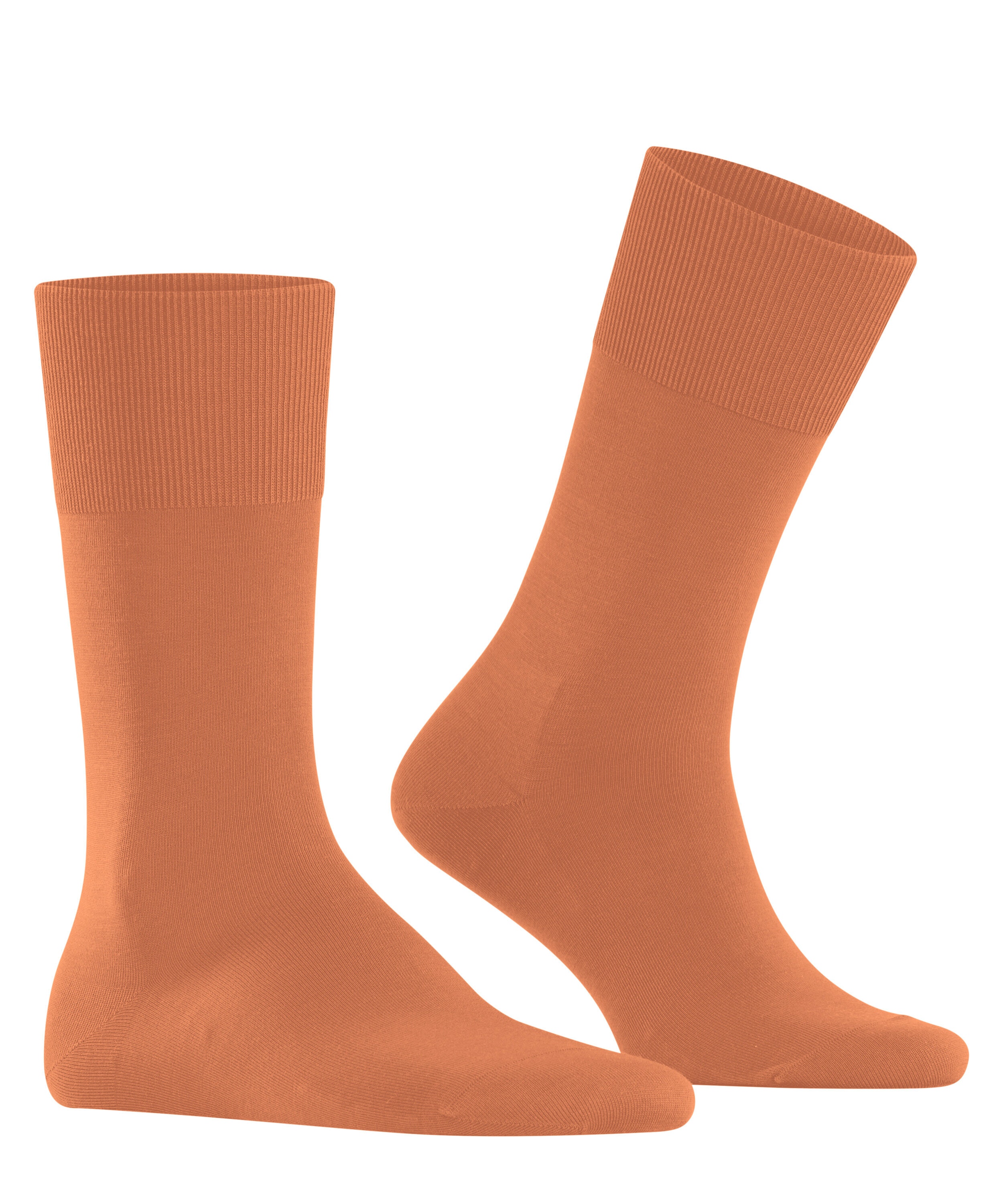 FALKE ClimaWool herensokken, oranje (tandoori)