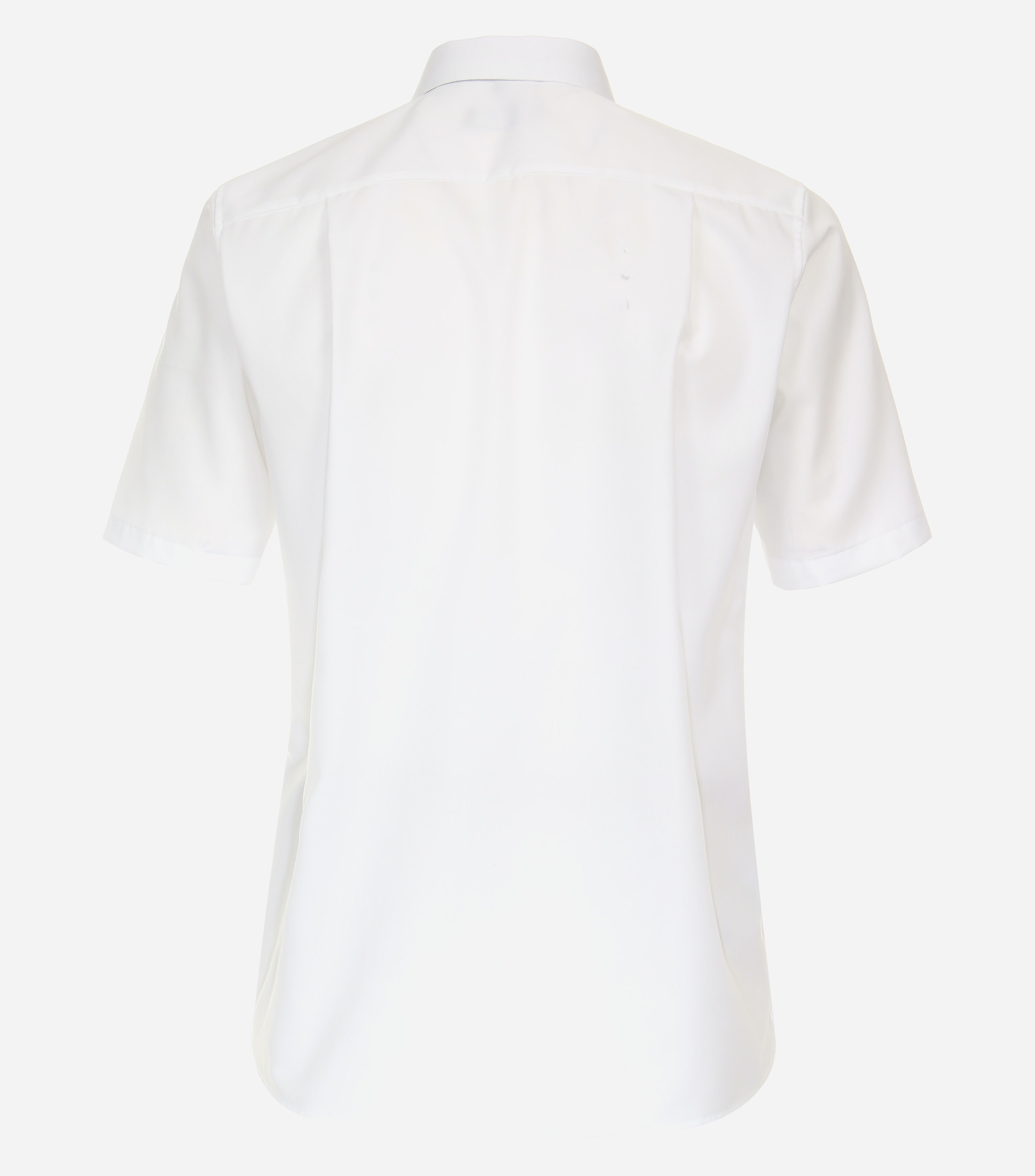 CASA MODA comfort fit overhemd, korte mouw, dobby, wit