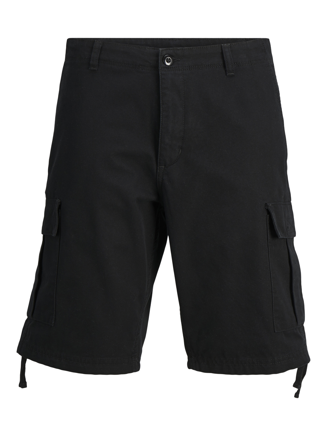 JACK & JONES Cole Barkley Cargo Shorts loose fit, heren cargo korte broek, zwart