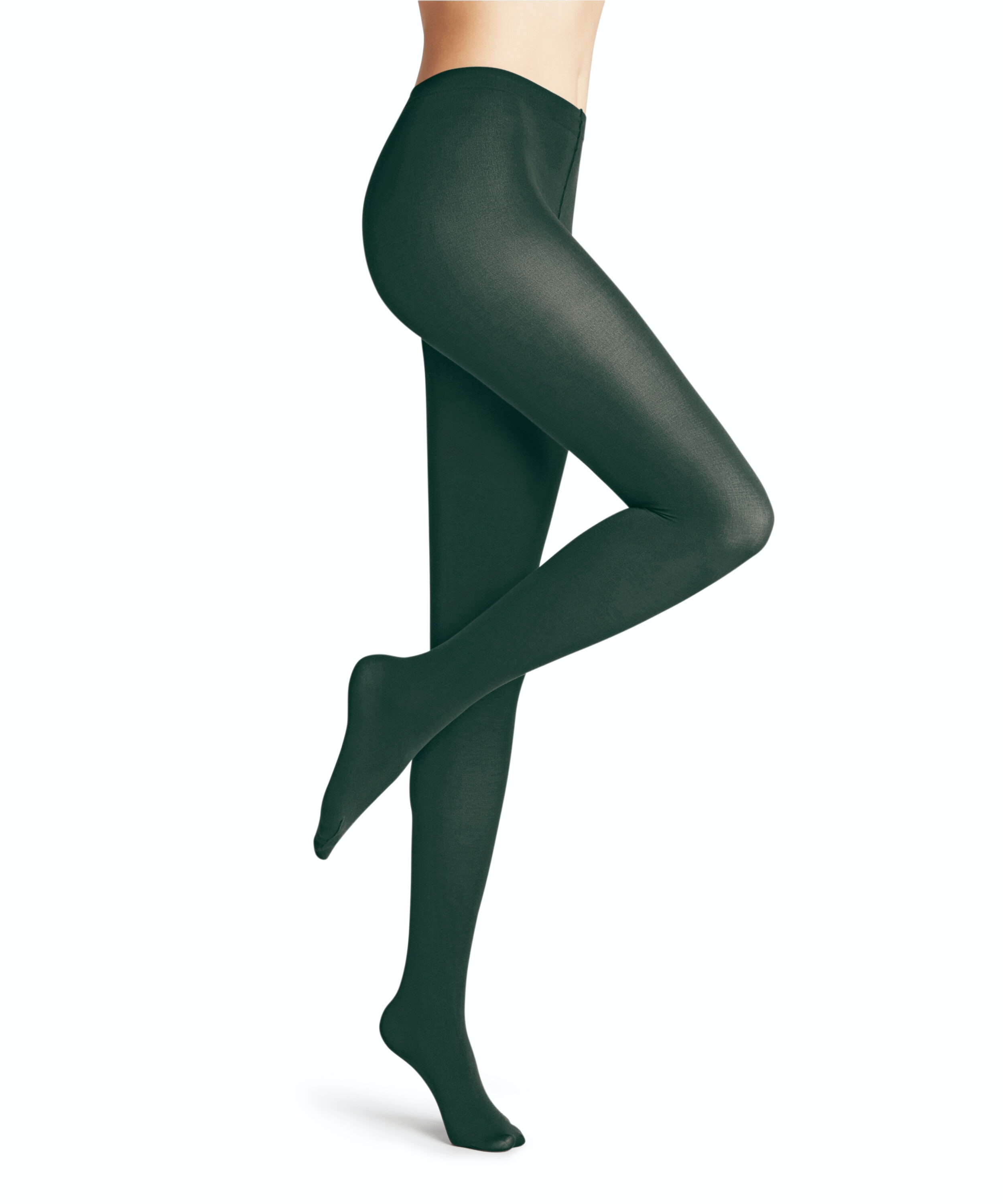 FALKE Cotton Touch dames panty, pine grove