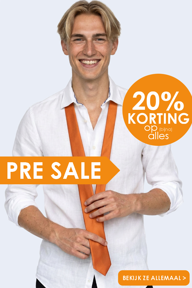 PreSale 20 procent korting op bijna alles bij HemdVoorHem, bekijk ze allemaal!