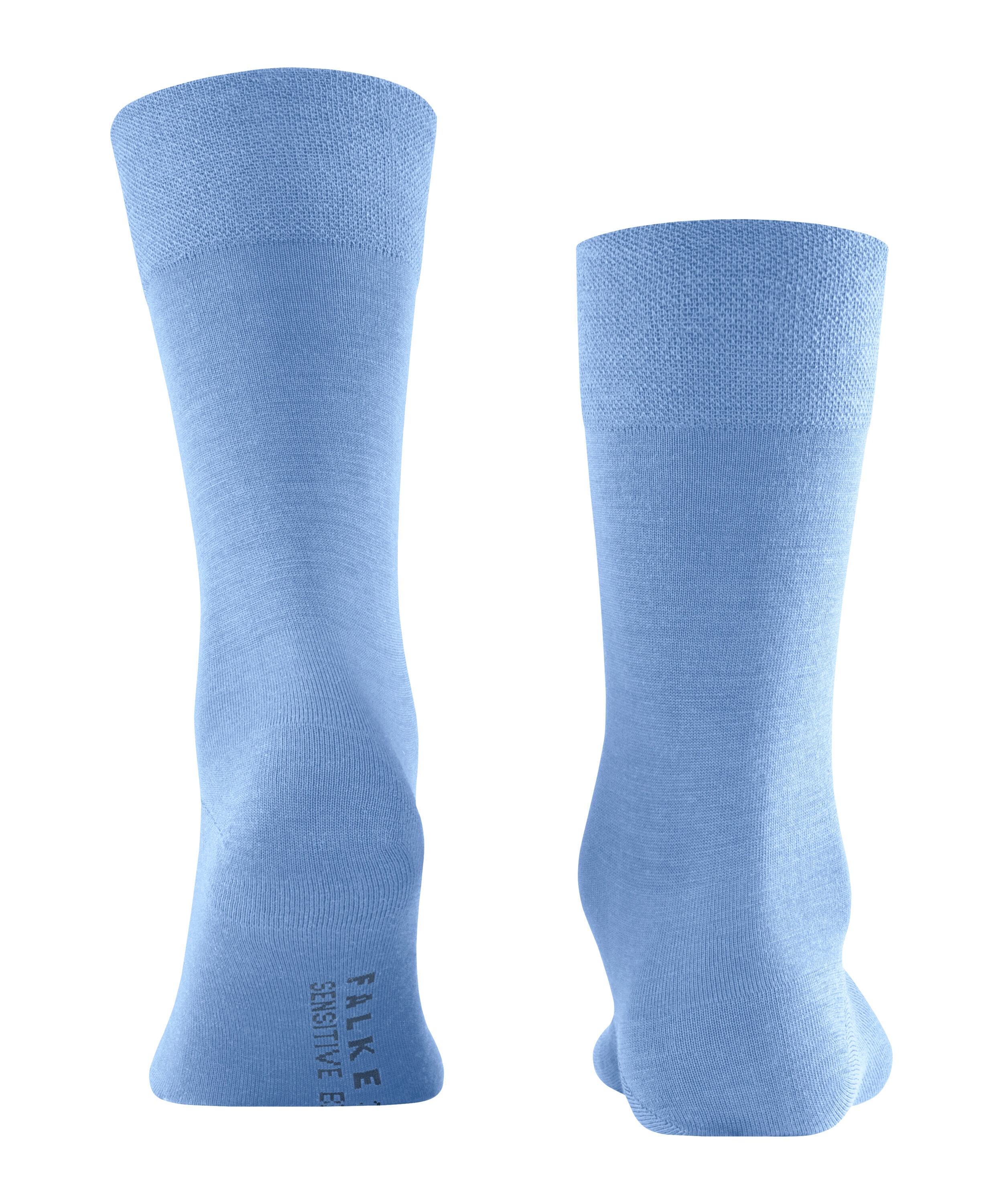 FALKE Sensitive Berlin herensokken, ijsblauw (arcticblue)