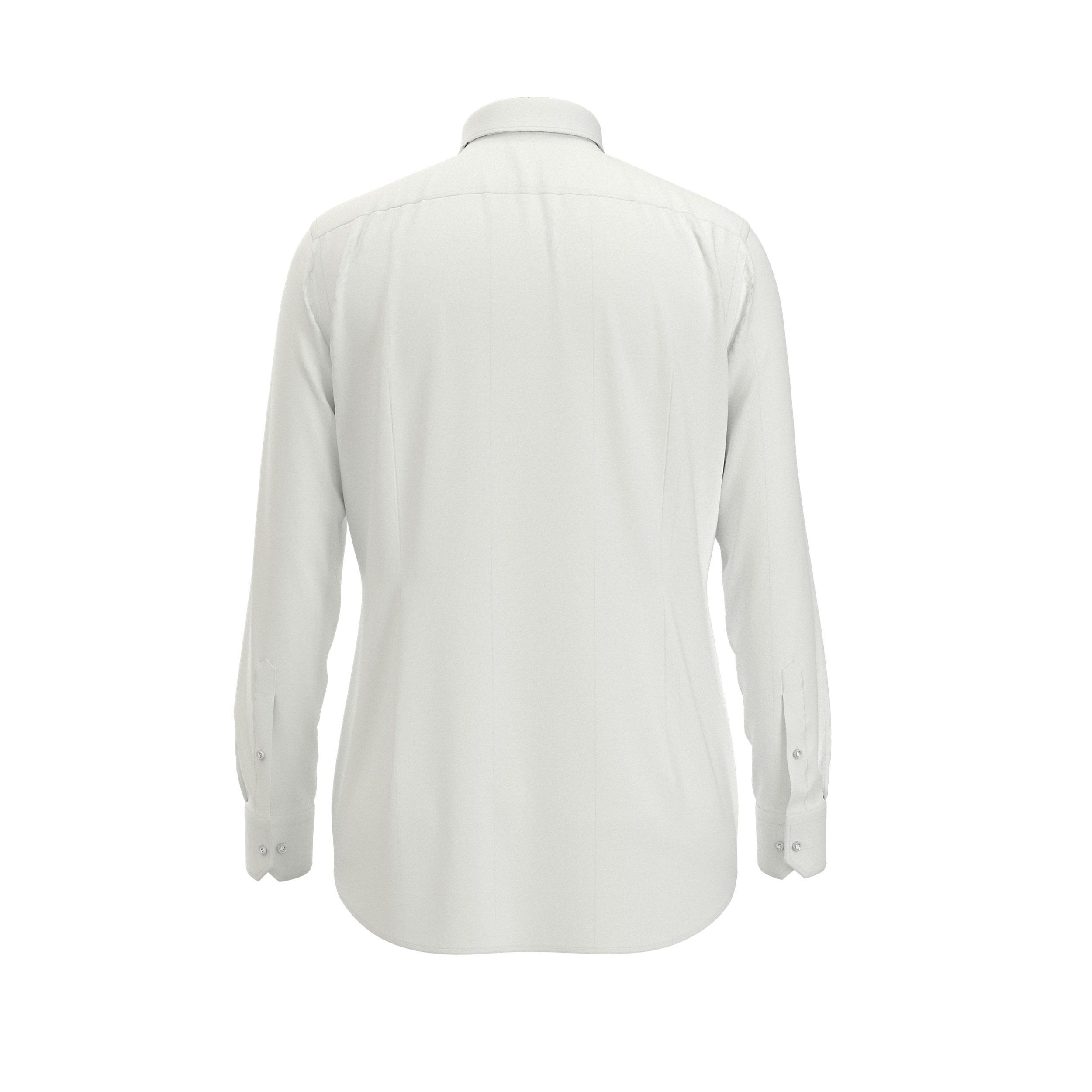BOSS Hays slim fit overhemd, popeline, wit